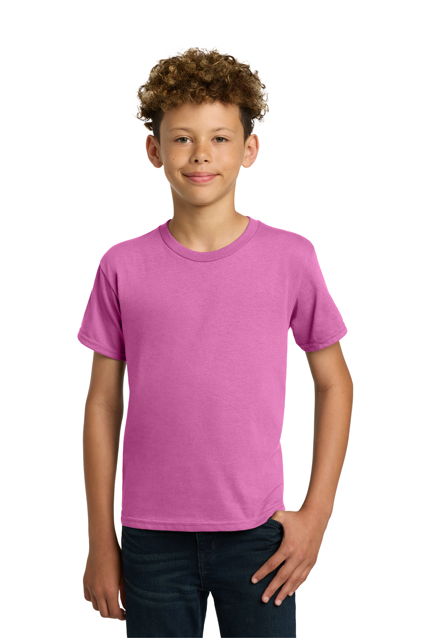 Gildan® - Youth Heavy Cotton™ 100% Cotton T-Shirt - Azalea