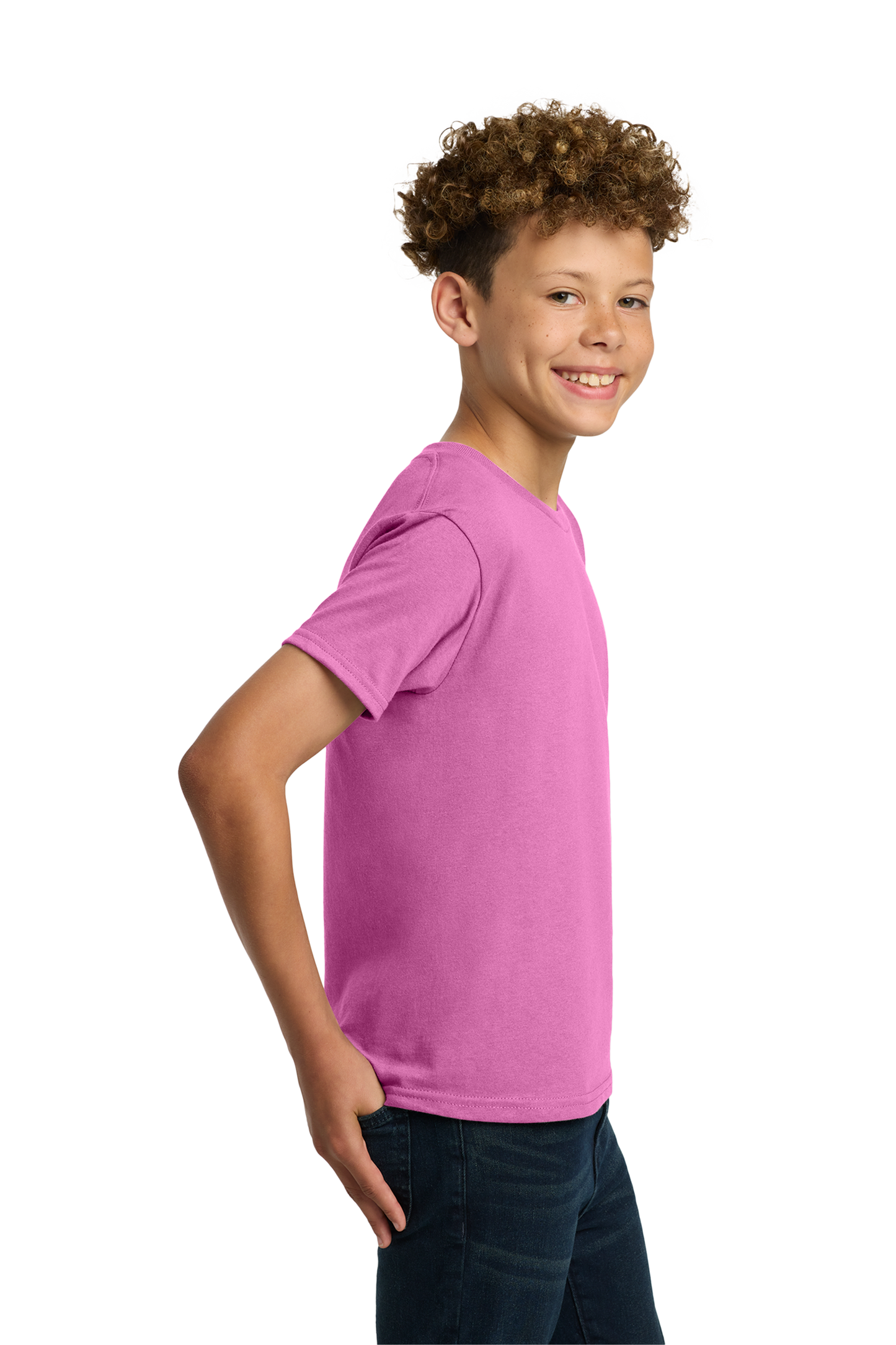 Gildan® - Youth Heavy Cotton™ 100% Cotton T-Shirt - Azalea