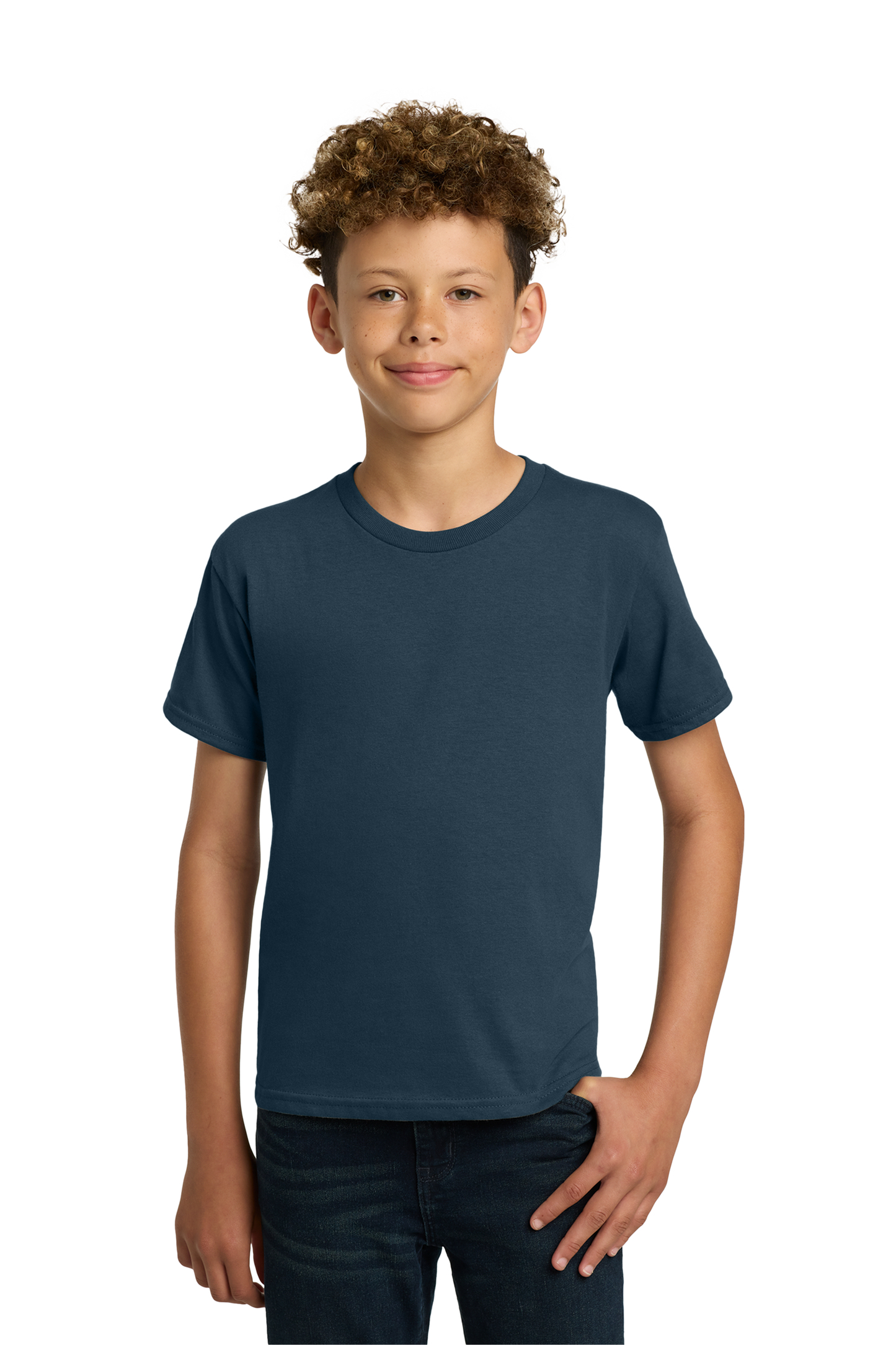 Gildan® - Youth Heavy Cotton™ 100% Cotton T-Shirt - Blue Dusk