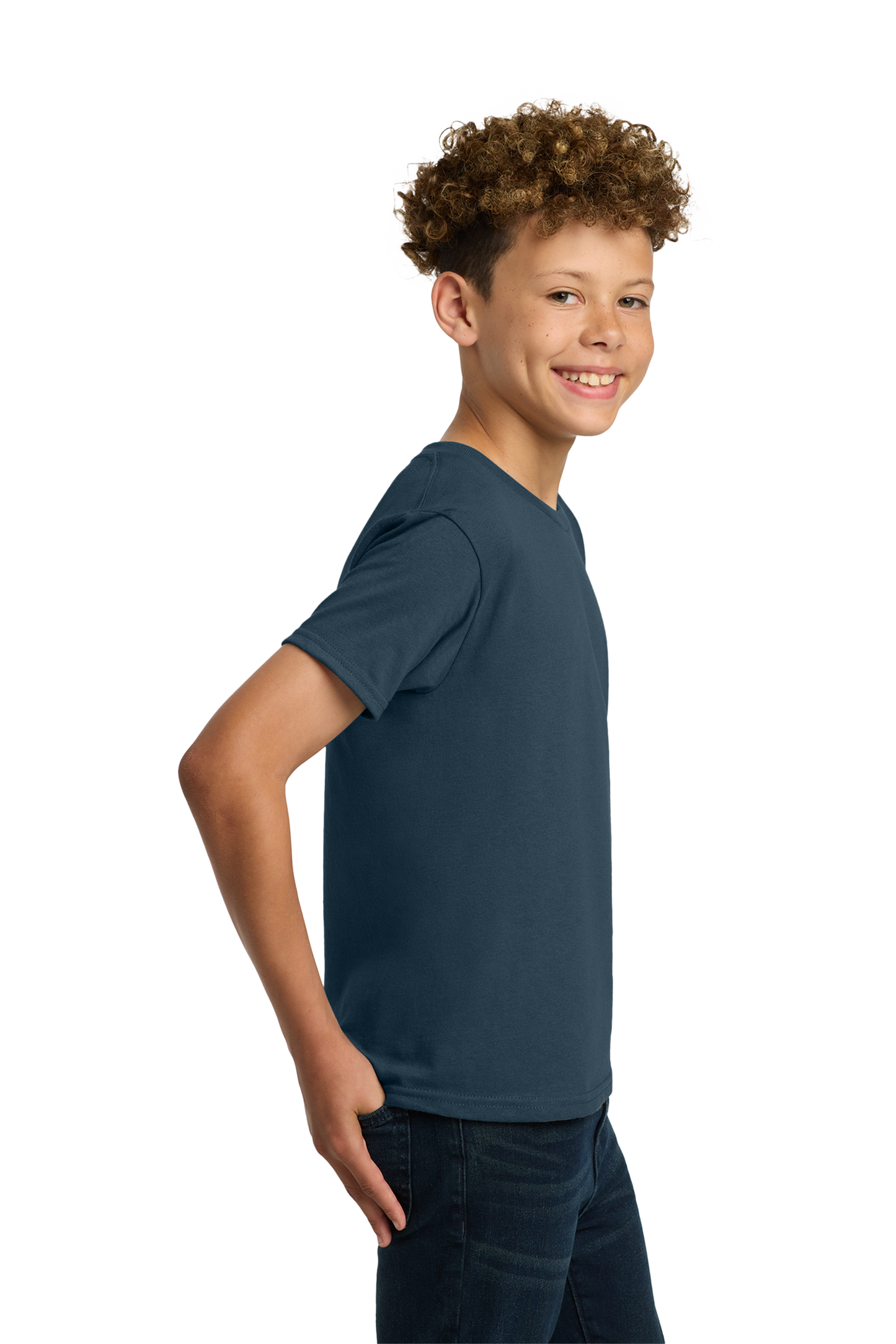 Gildan® - Youth Heavy Cotton™ 100% Cotton T-Shirt - Blue Dusk