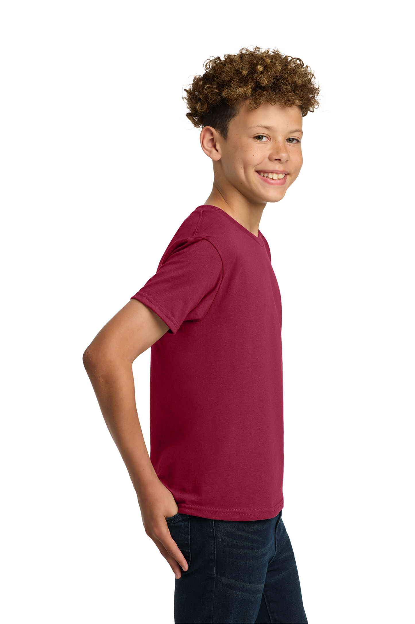 Gildan® - Youth Heavy Cotton™ 100% Cotton T-Shirt - Cardinal Red
