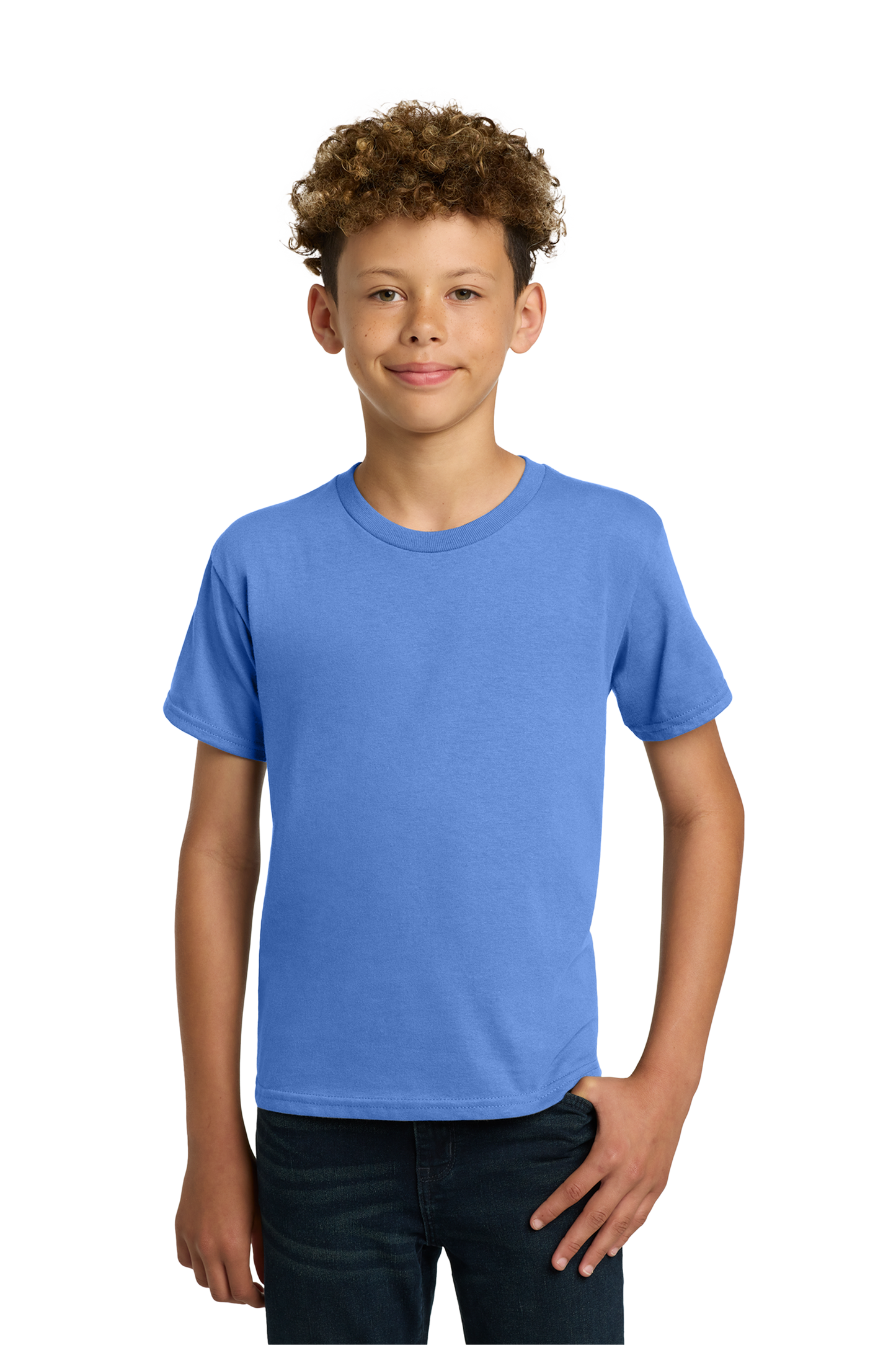 Gildan® - Youth Heavy Cotton™ 100% Cotton T-Shirt - Carolina Blue