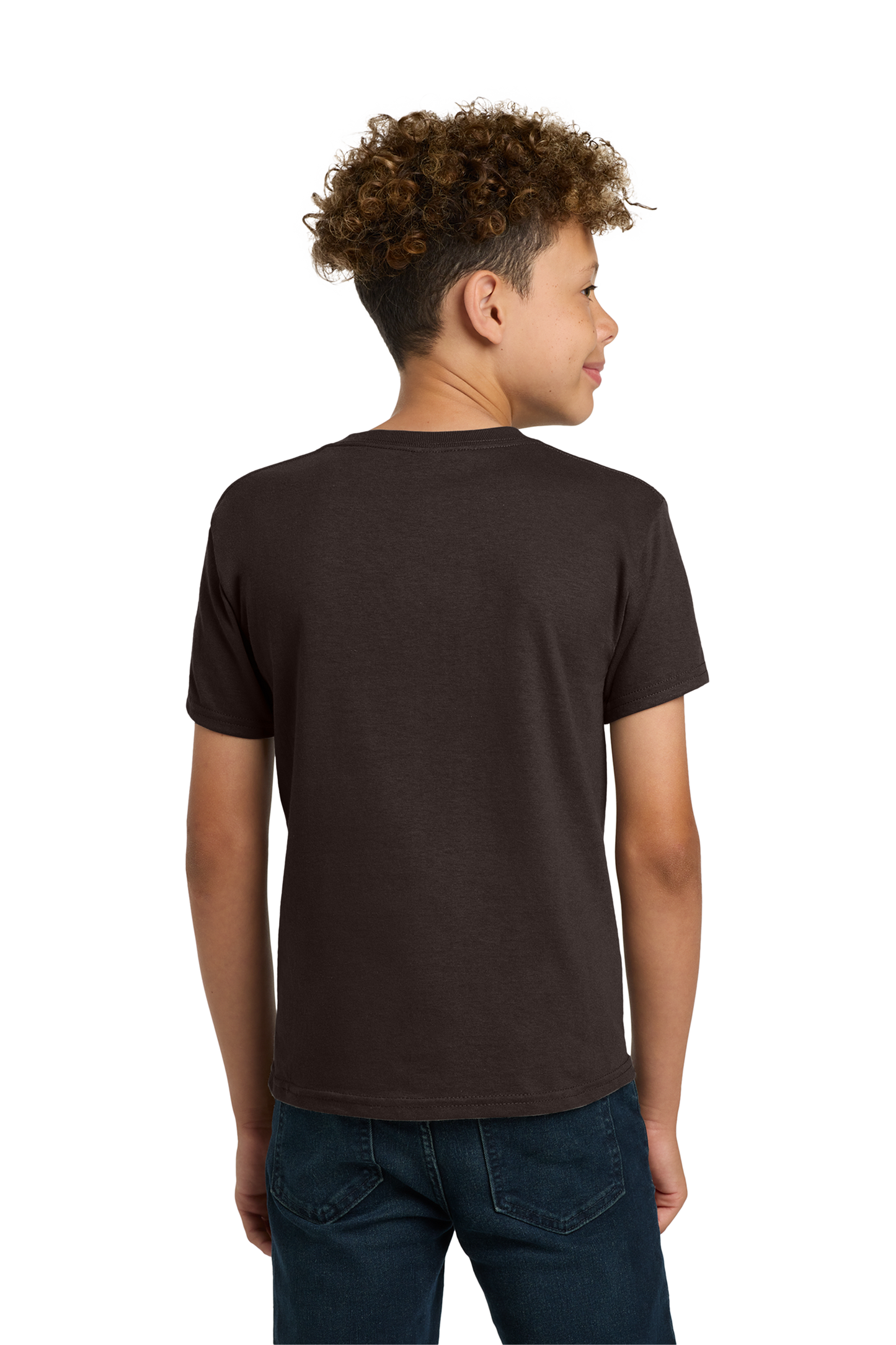 Gildan® - Youth Heavy Cotton™ 100% Cotton T-Shirt - Dark Chocolate