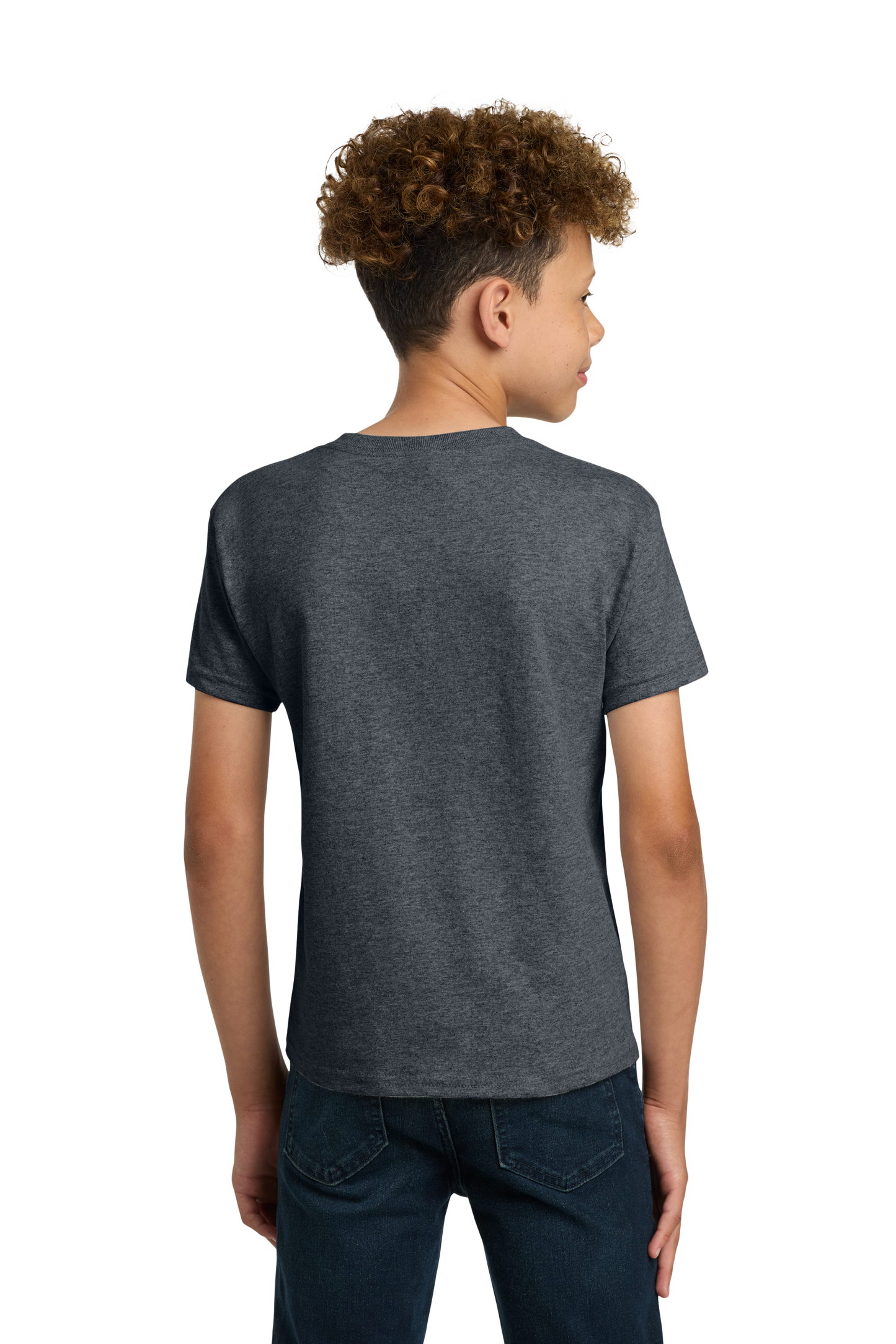 Gildan® - Youth Heavy Cotton™ 100% Cotton T-Shirt - Dark Heather