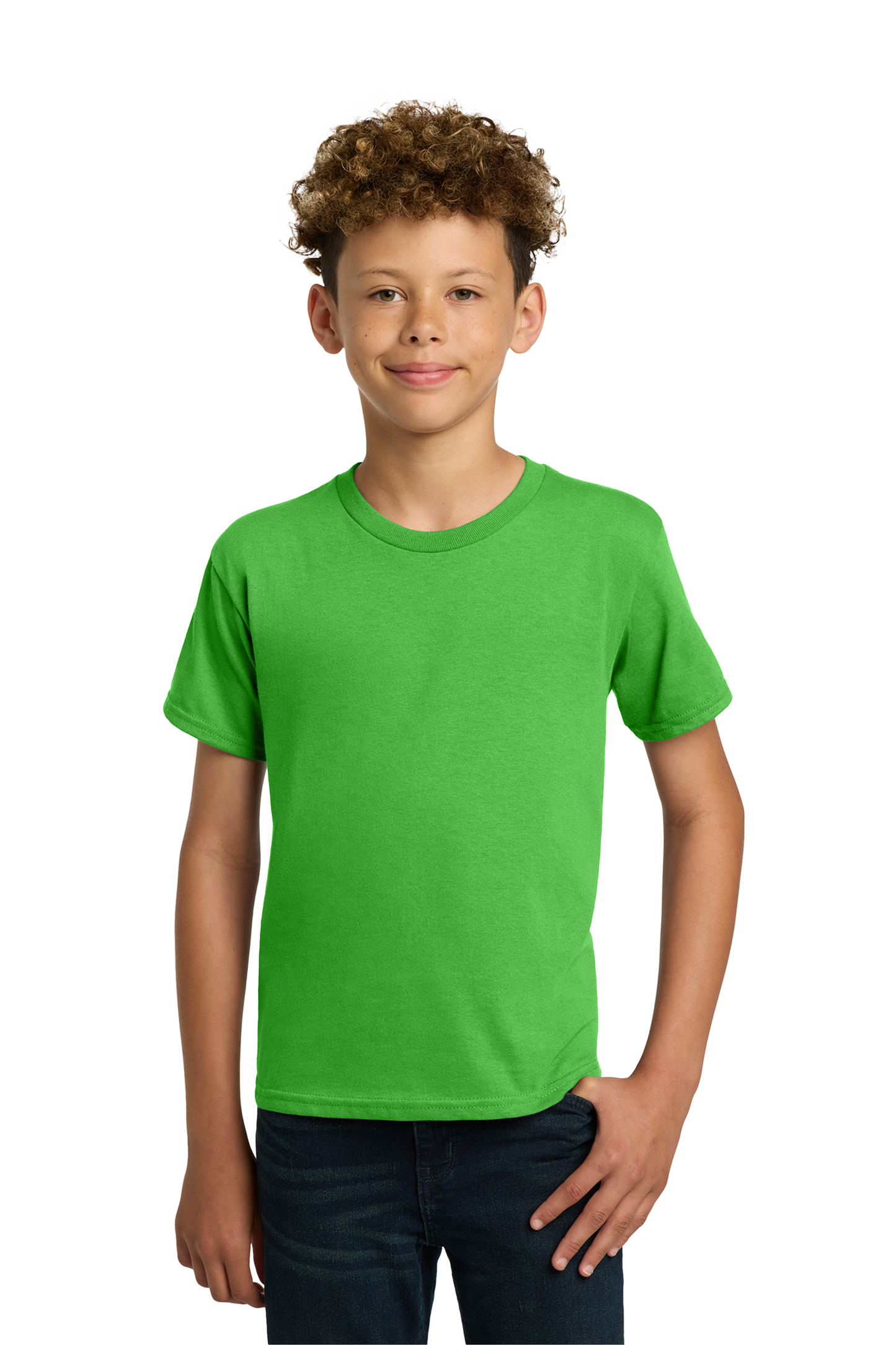 Gildan® - Youth Heavy Cotton™ 100% Cotton T-Shirt - Electric Green
