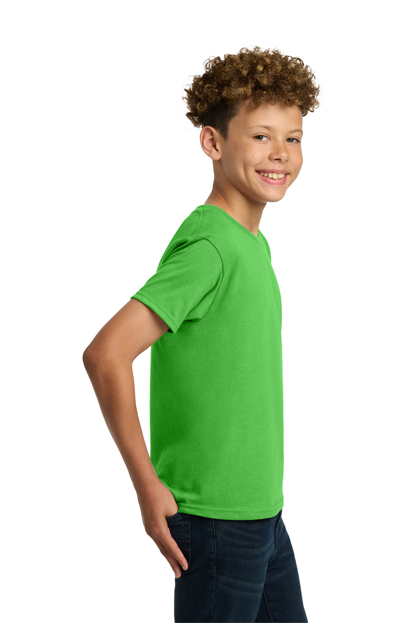 Gildan® - Youth Heavy Cotton™ 100% Cotton T-Shirt - Electric Green