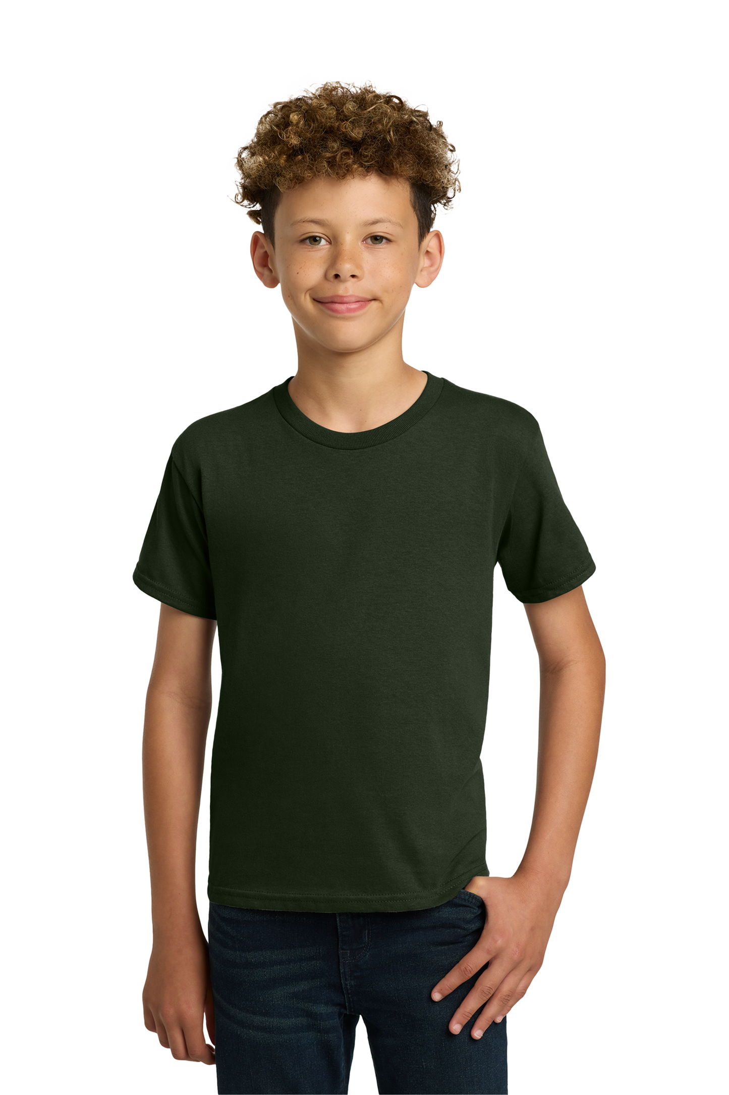 Gildan® - Youth Heavy Cotton™ 100% Cotton T-Shirt - Forest