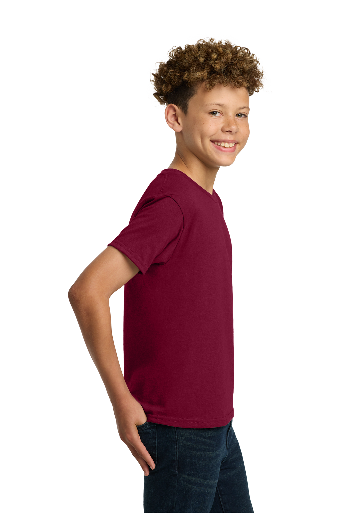 Gildan® - Youth Heavy Cotton™ 100% Cotton T-Shirt - Gamet
