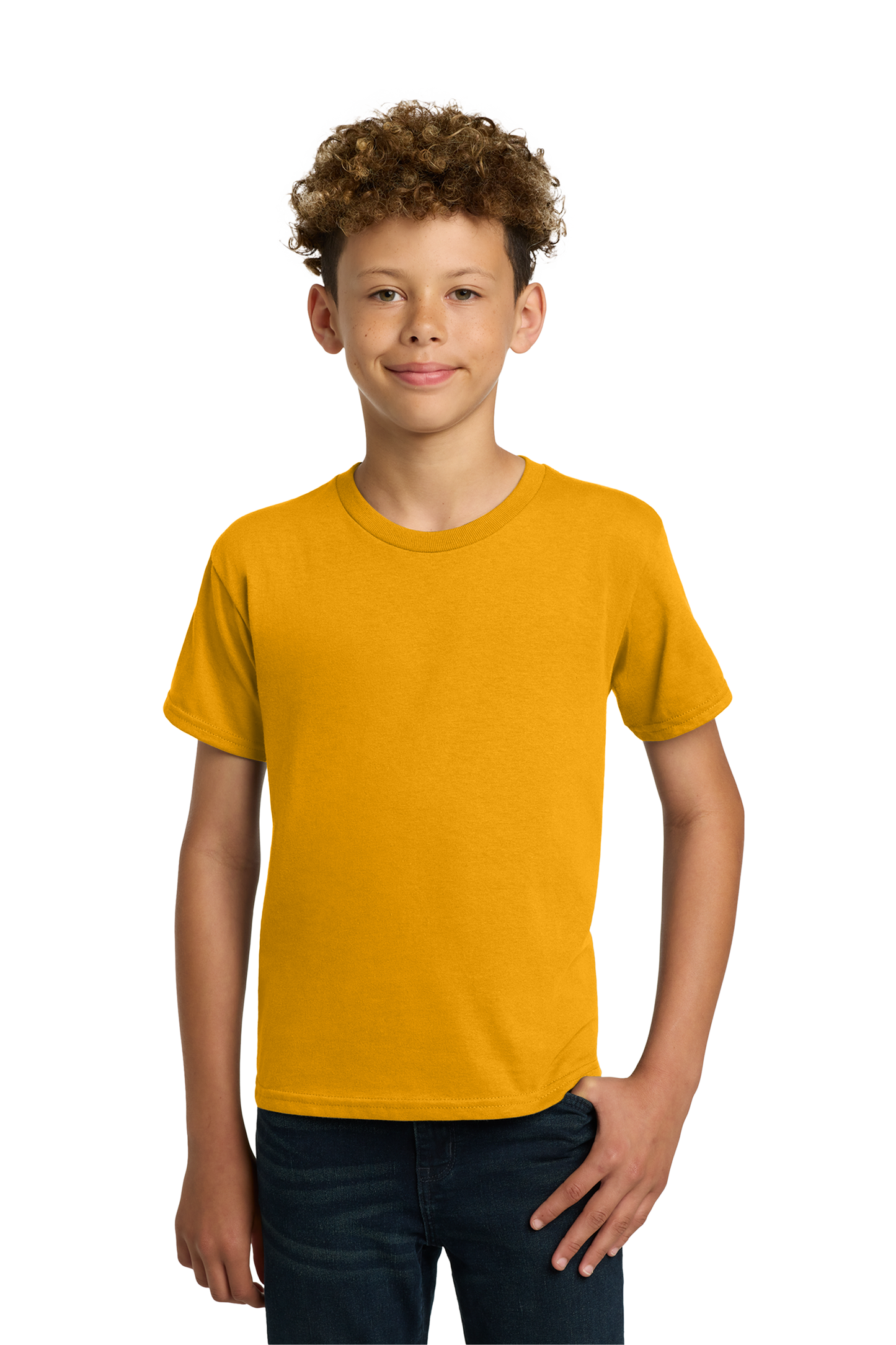 Gildan® - Youth Heavy Cotton™ 100% Cotton T-Shirt - Gold