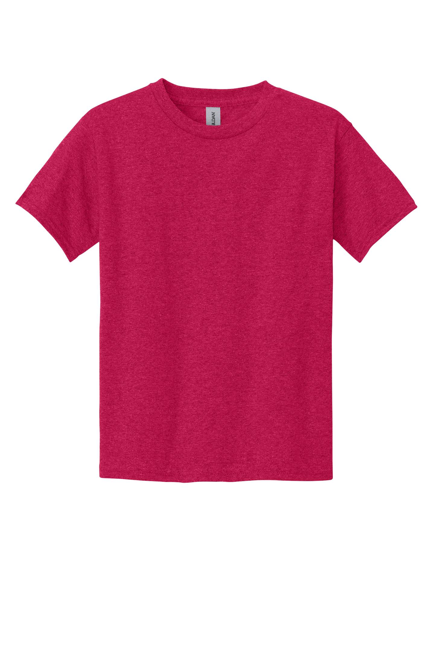 Gildan® - Youth Heavy Cotton™ 100% Cotton T-Shirt - Heather Red