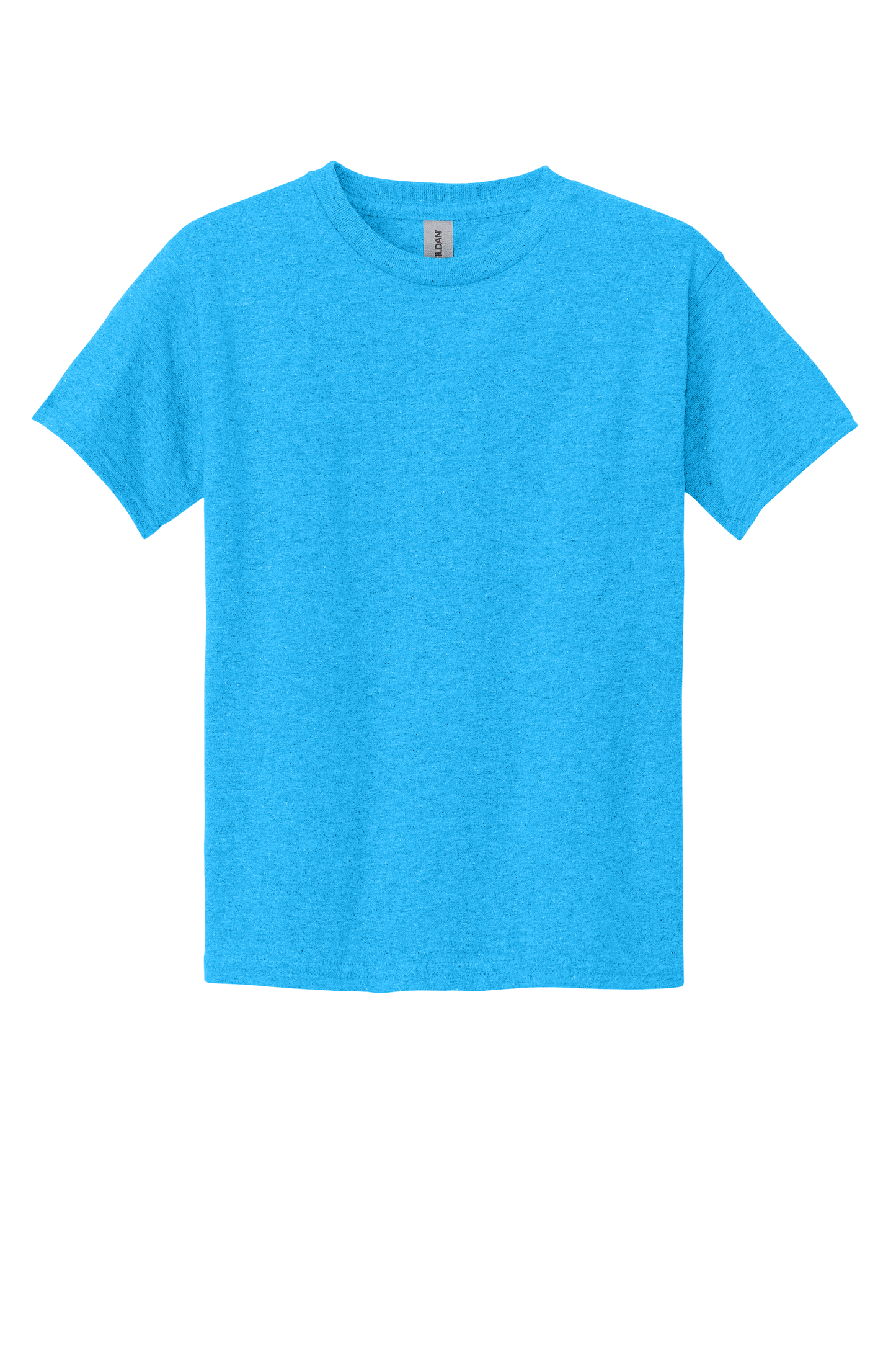 Gildan® - Youth Heavy Cotton™ 100% Cotton T-Shirt - Heather Sapphire