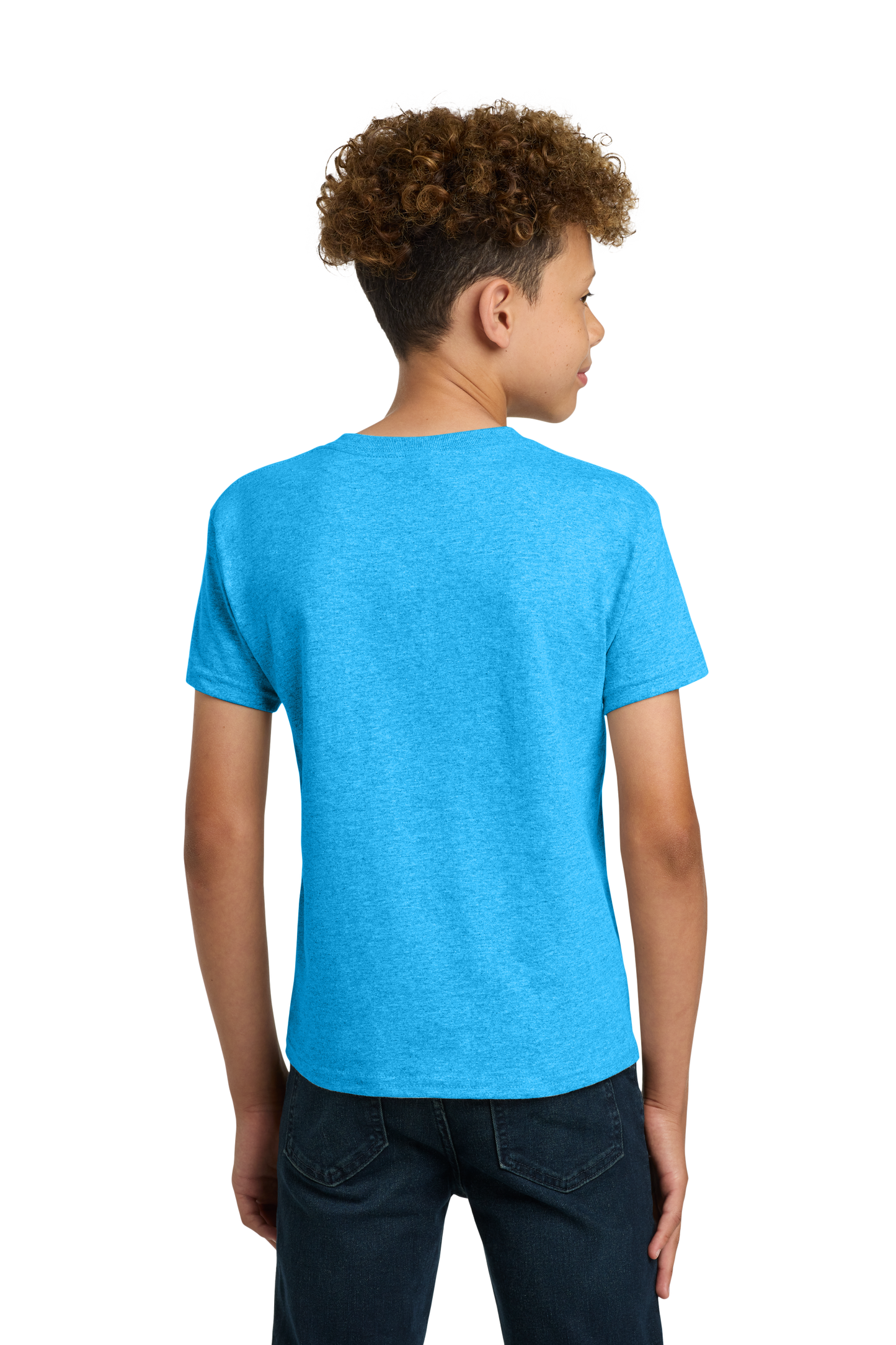 Gildan® - Youth Heavy Cotton™ 100% Cotton T-Shirt - Heather Sapphire