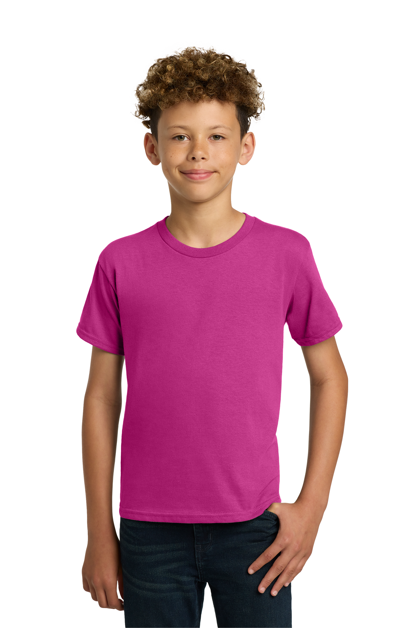 Gildan® - Youth Heavy Cotton™ 100% Cotton T-Shirt - Heliconia
