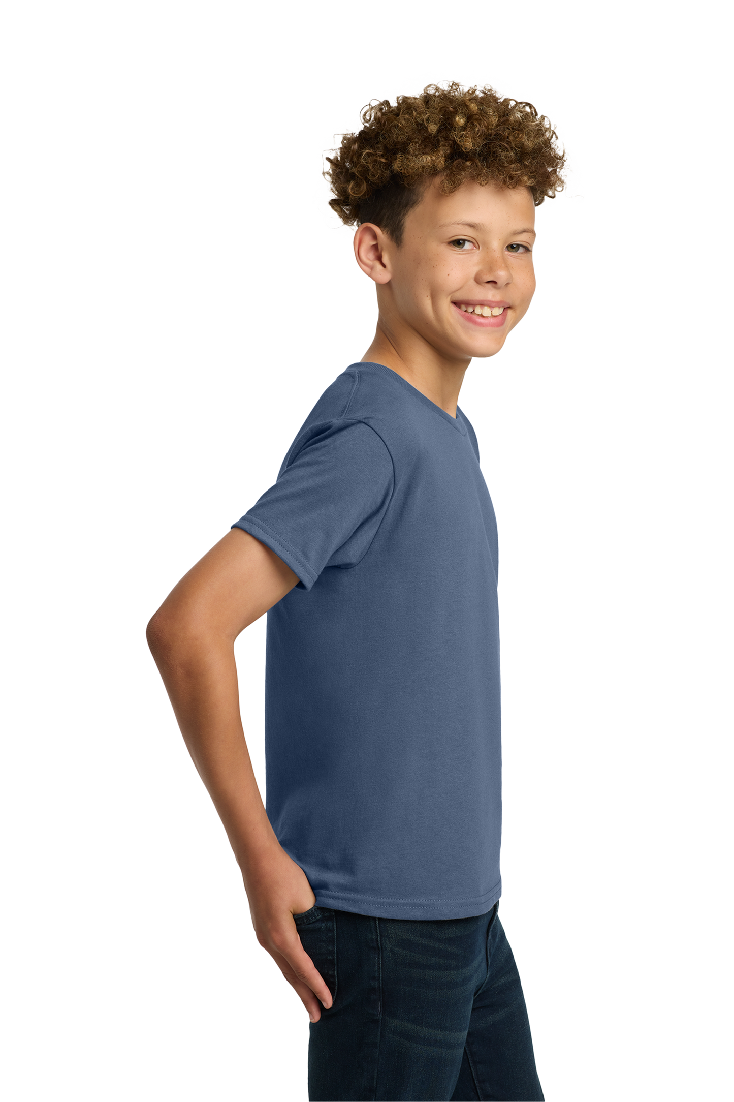 Gildan® - Youth Heavy Cotton™ 100% Cotton T-Shirt - Indigo Blue