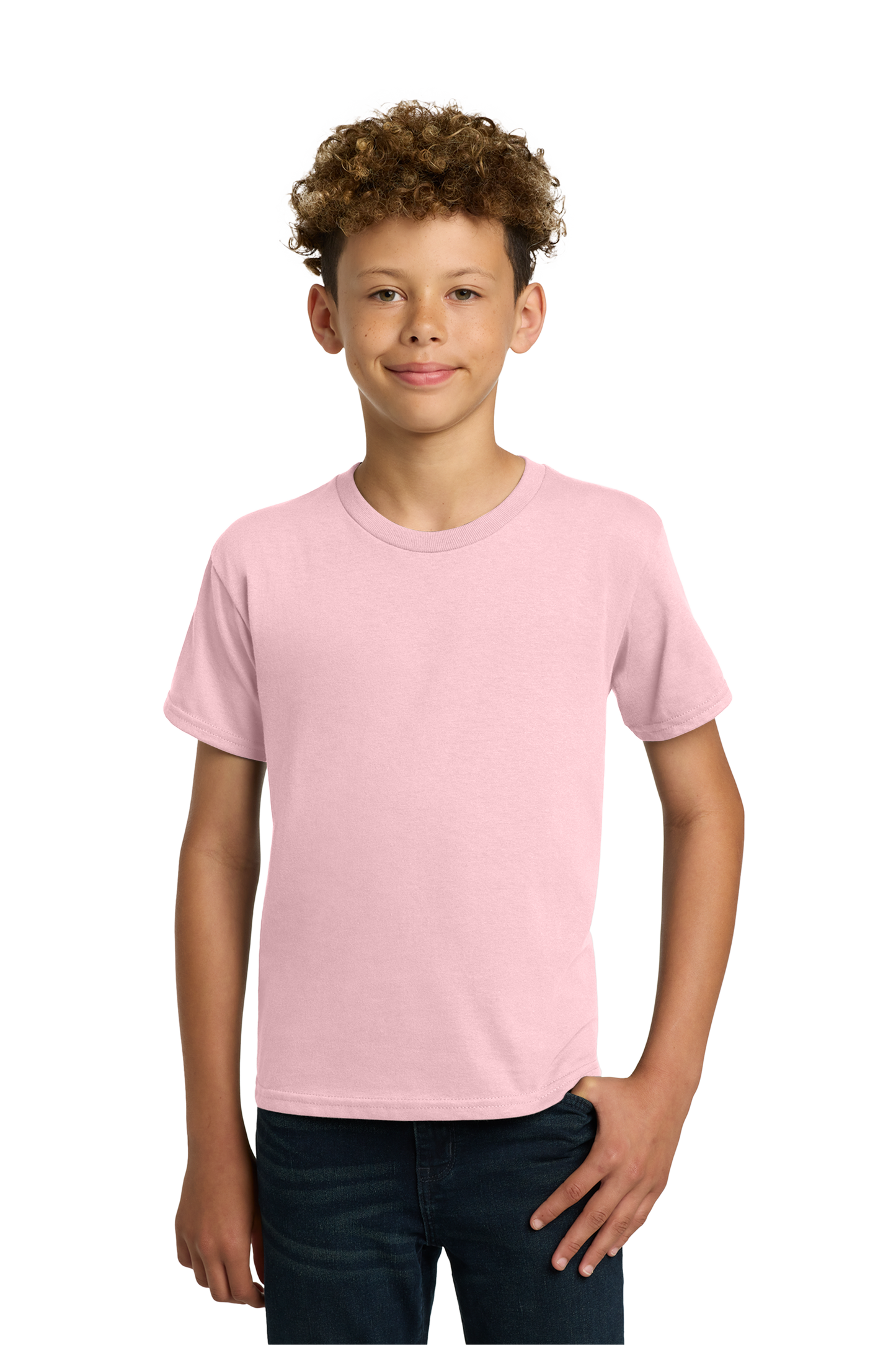 Gildan® - Youth Heavy Cotton™ 100% Cotton T-Shirt - Light Pink