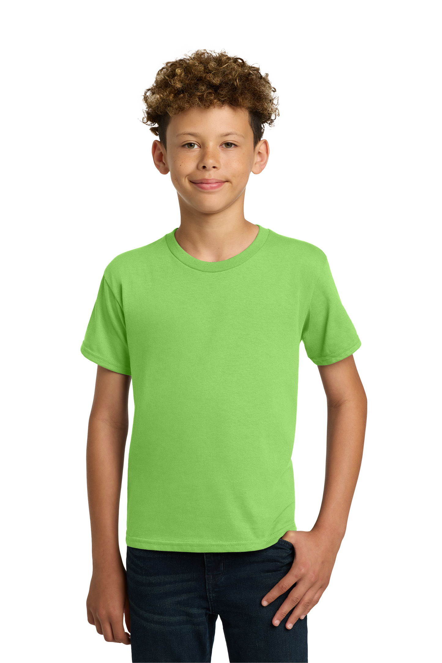 Gildan® - Youth Heavy Cotton™ 100% Cotton T-Shirt - Lime