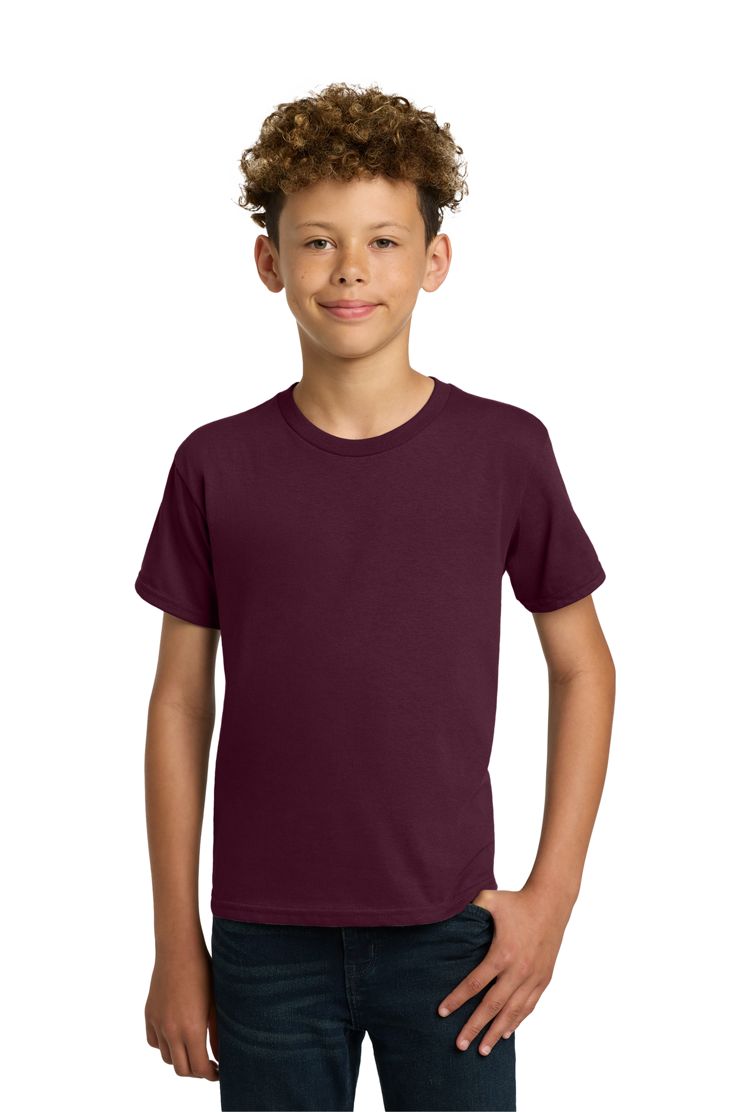 Gildan® - Youth Heavy Cotton™ 100% Cotton T-Shirt - Maroon