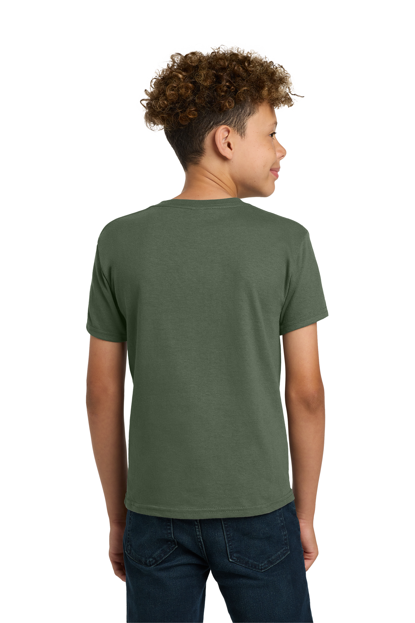 Gildan® - Youth Heavy Cotton™ 100% Cotton T-Shirt - Military Green