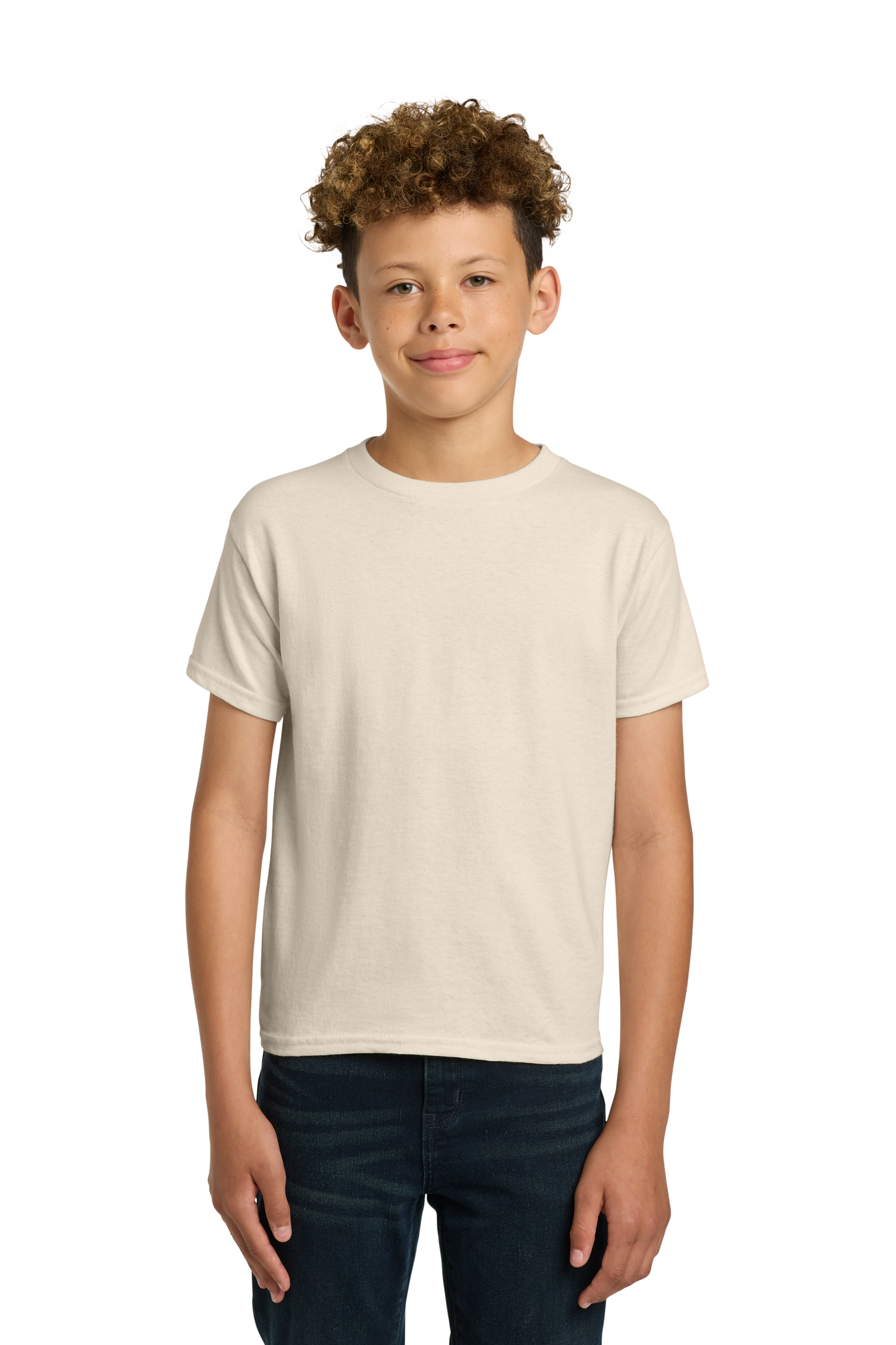 Gildan® - Youth Heavy Cotton™ 100% Cotton T-Shirt - Natural