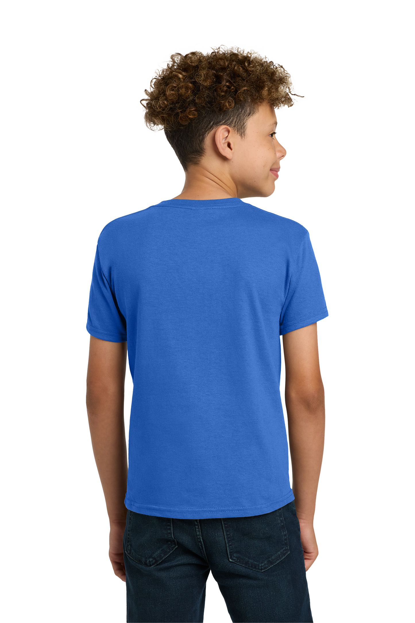 Gildan® - Youth Heavy Cotton™ 100% Cotton T-Shirt - Neon Blue