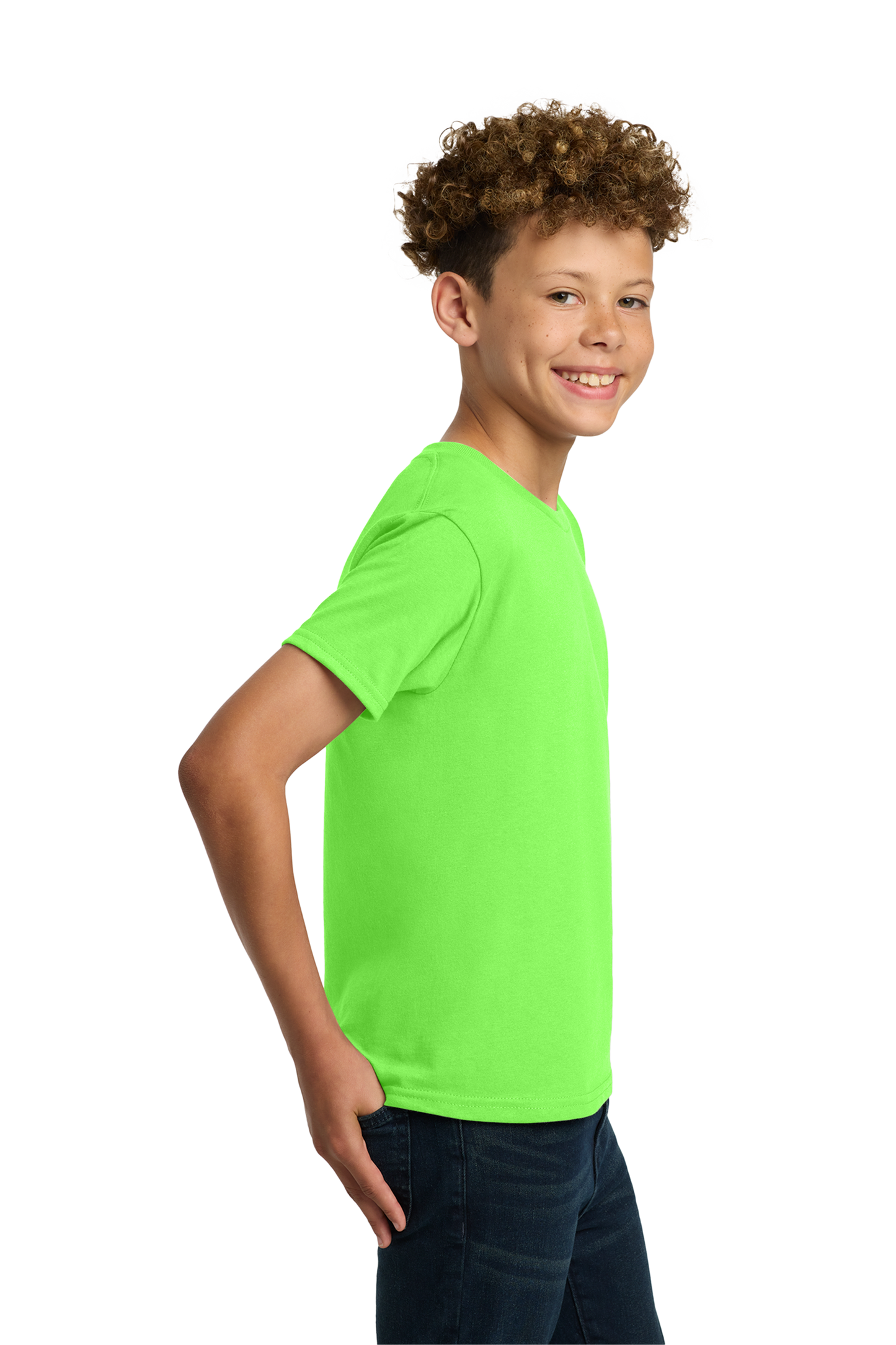 Gildan® - Youth Heavy Cotton™ 100% Cotton T-Shirt - Neon Green