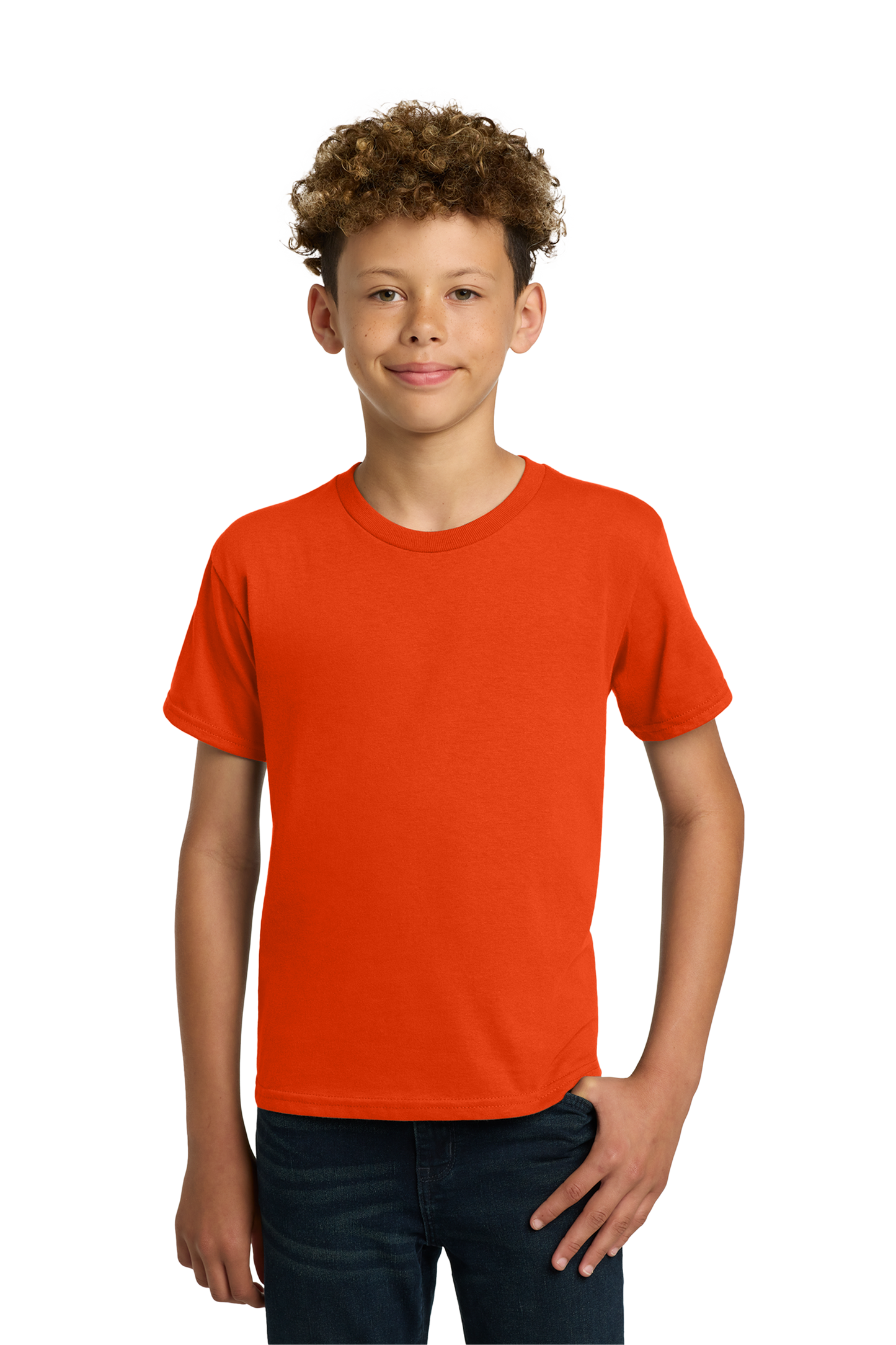 Gildan® - Youth Heavy Cotton™ 100% Cotton T-Shirt - Orange