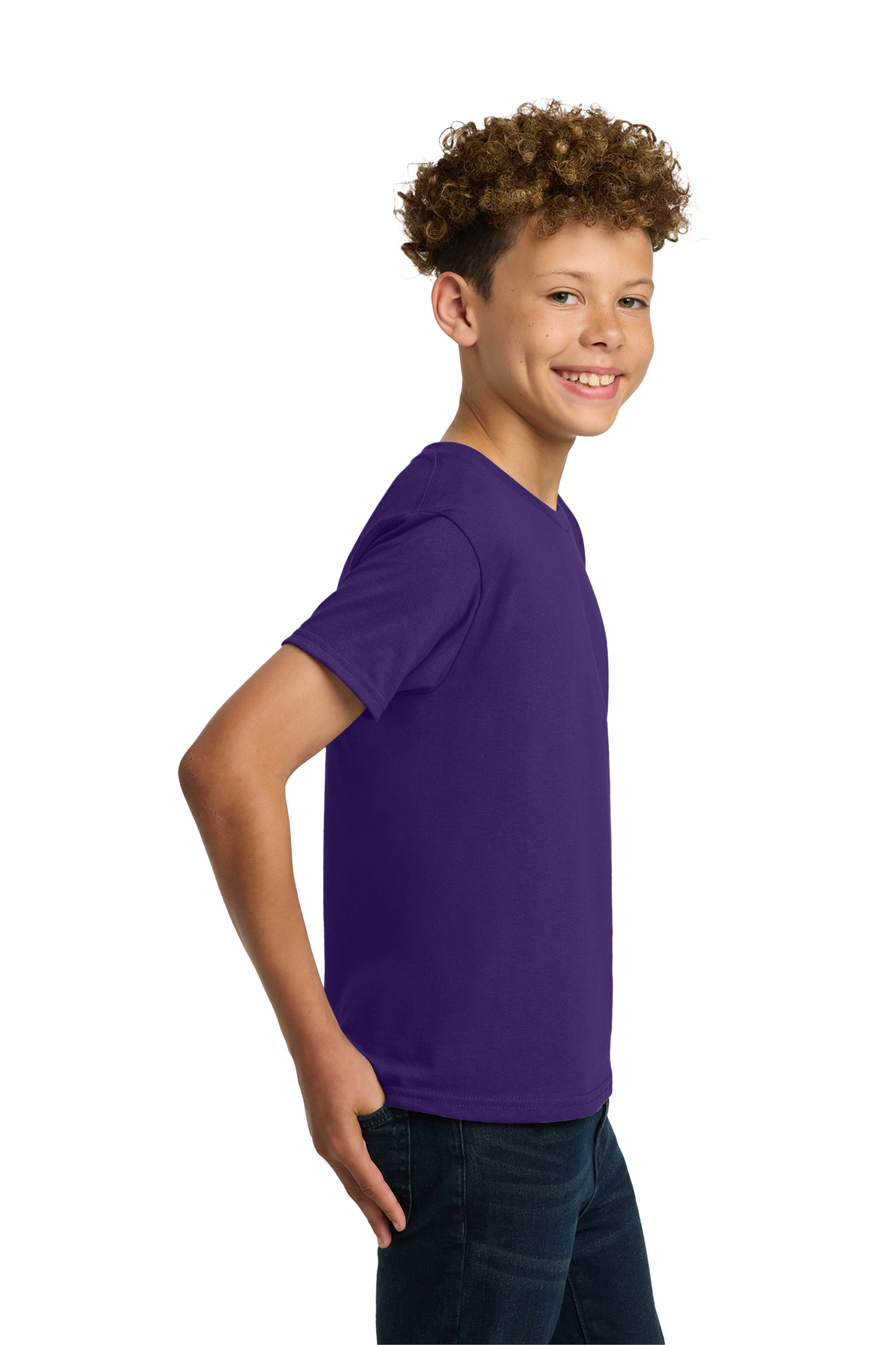 Gildan® - Youth Heavy Cotton™ 100% Cotton T-Shirt - Purple