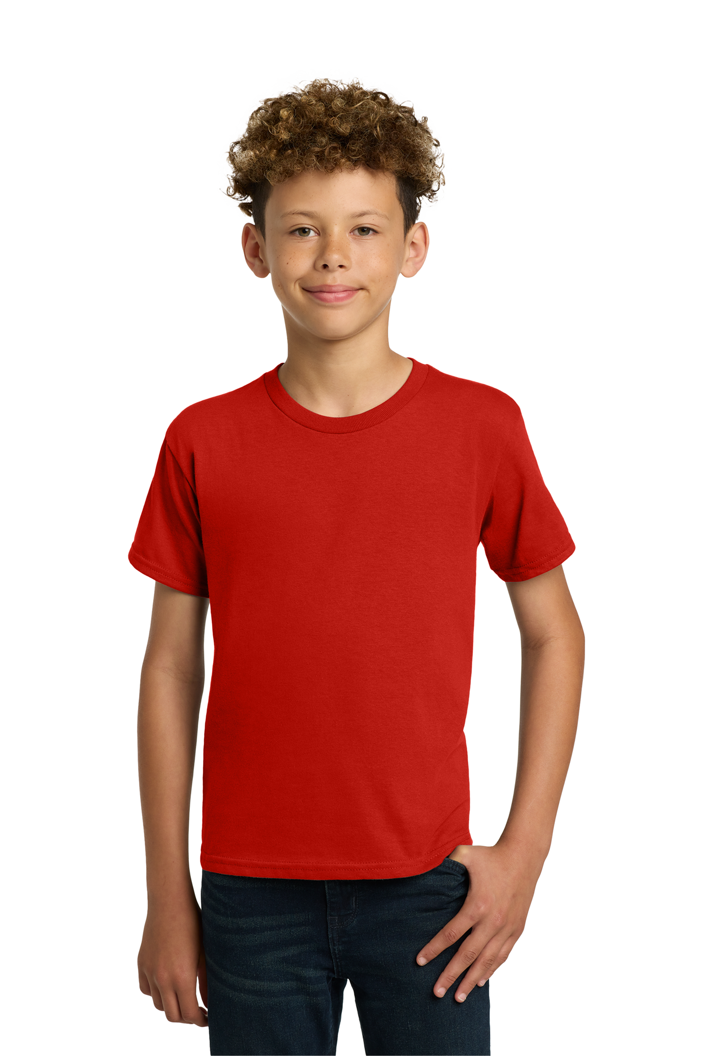 Gildan® - Youth Heavy Cotton™ 100% Cotton T-Shirt - Red