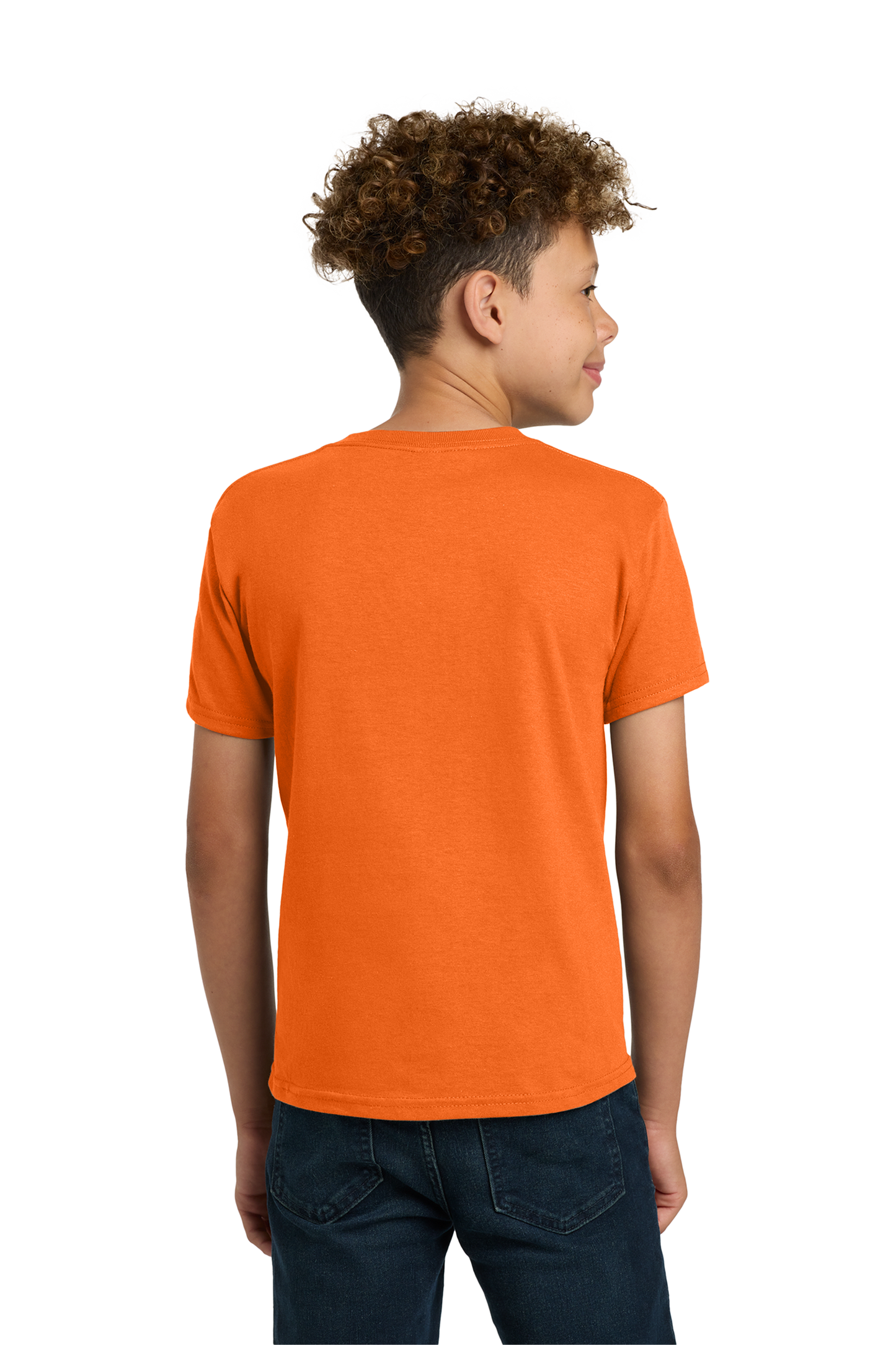 Gildan® - Youth Heavy Cotton™ 100% Cotton T-Shirt - Safety Orange