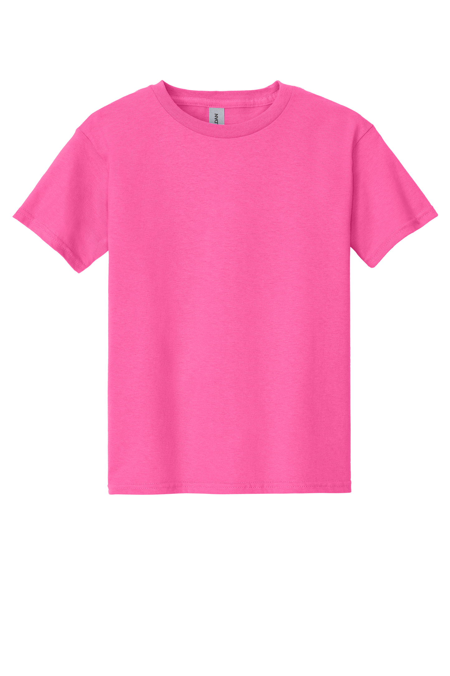Gildan® - Youth Heavy Cotton™ 100% Cotton T-Shirt - Safety Pink