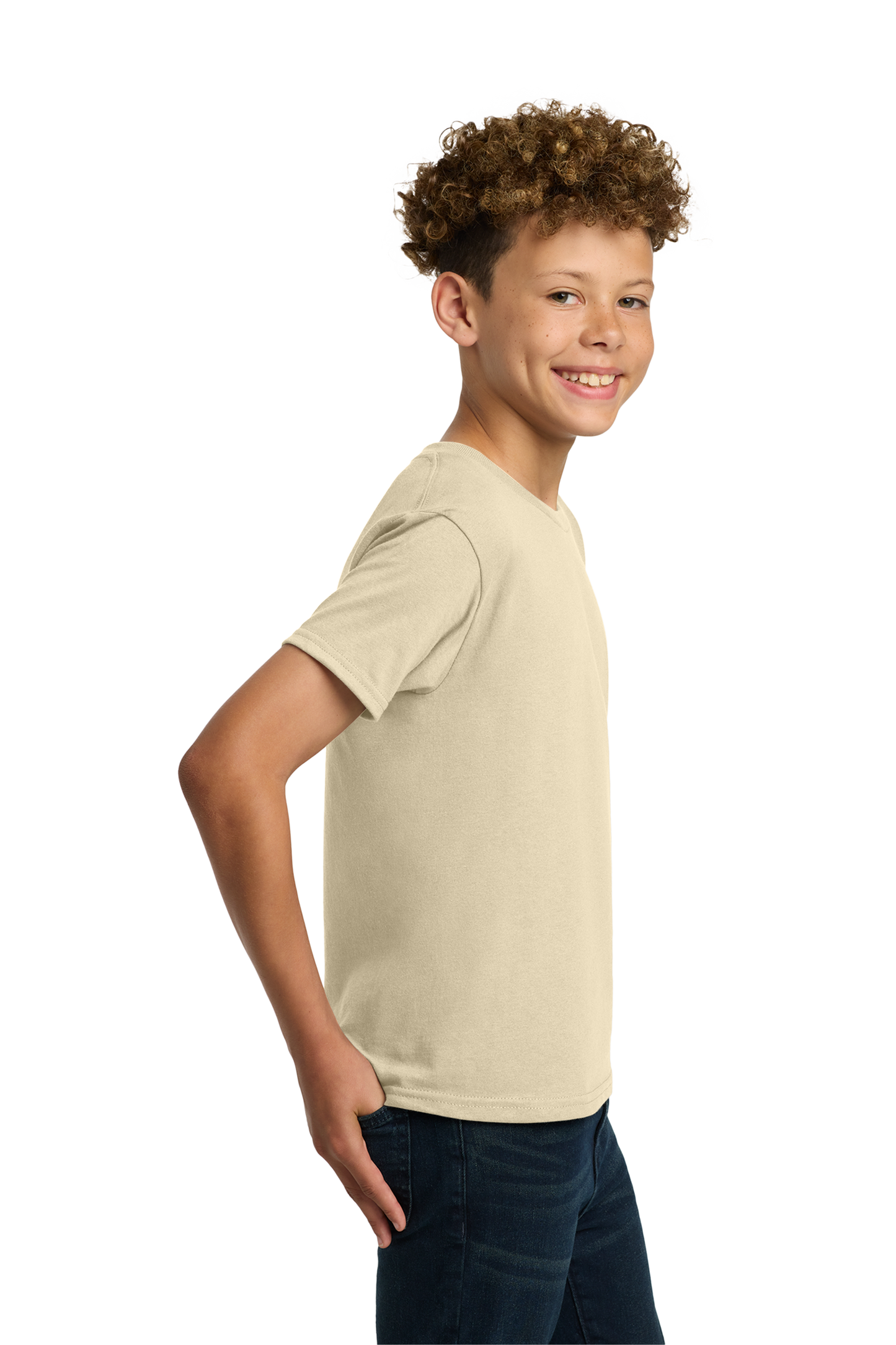 Gildan® - Youth Heavy Cotton™ 100% Cotton T-Shirt - Sand