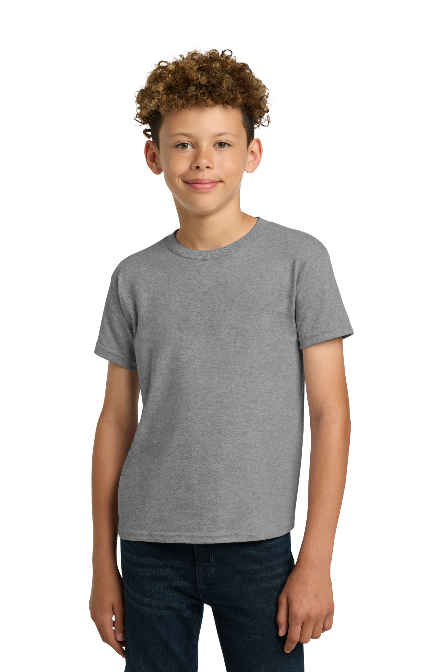 Gildan® - Youth Heavy Cotton™ 100% Cotton T-Shirt - Sport Grey