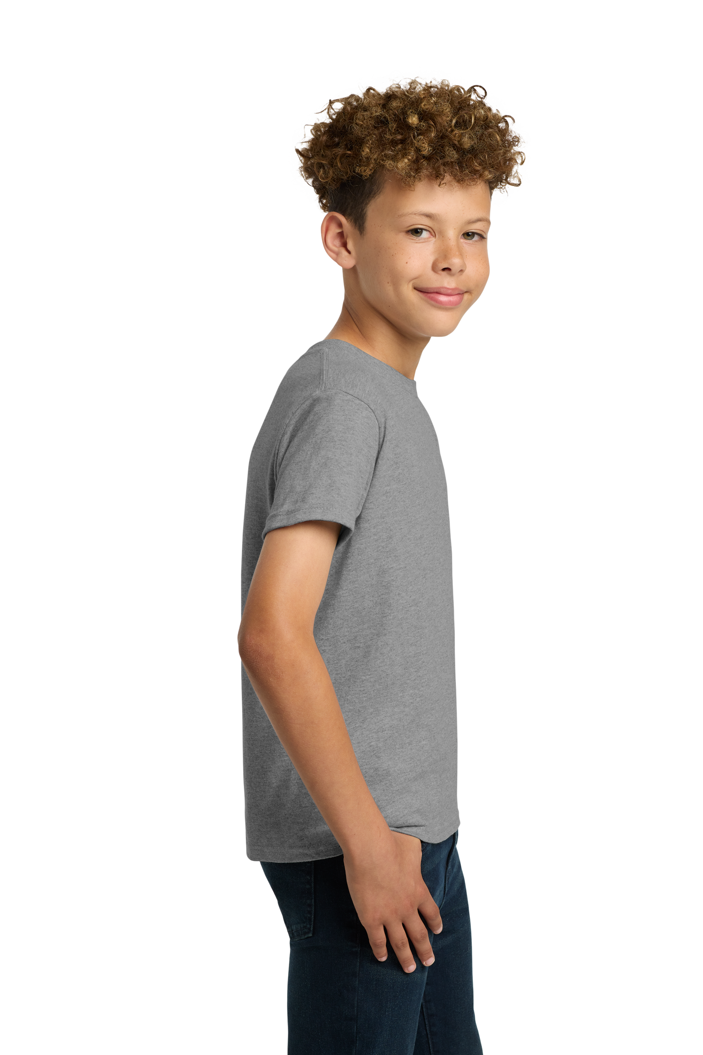 Gildan® - Youth Heavy Cotton™ 100% Cotton T-Shirt - Sport Grey