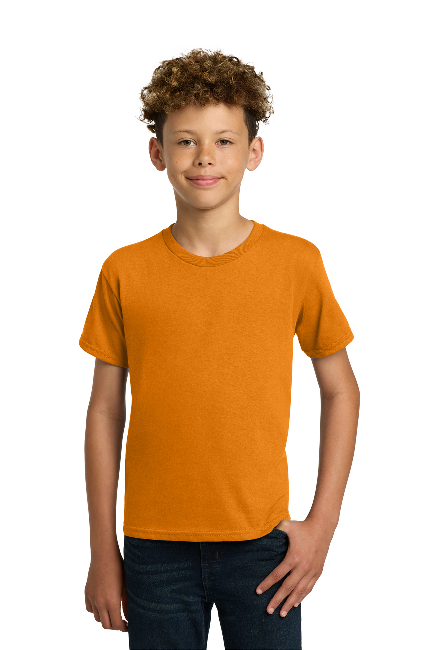 Gildan® - Youth Heavy Cotton™ 100% Cotton T-Shirt - Tennessee Orange