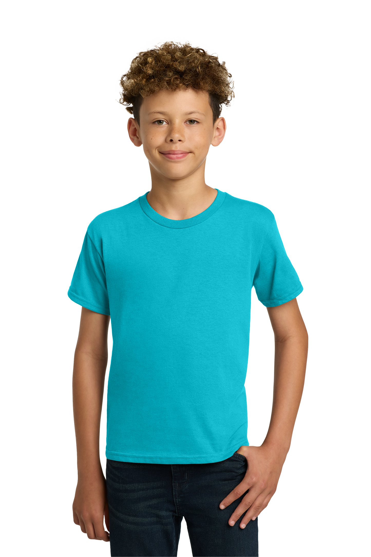 Gildan® - Youth Heavy Cotton™ 100% Cotton T-Shirt - Tropical Blue