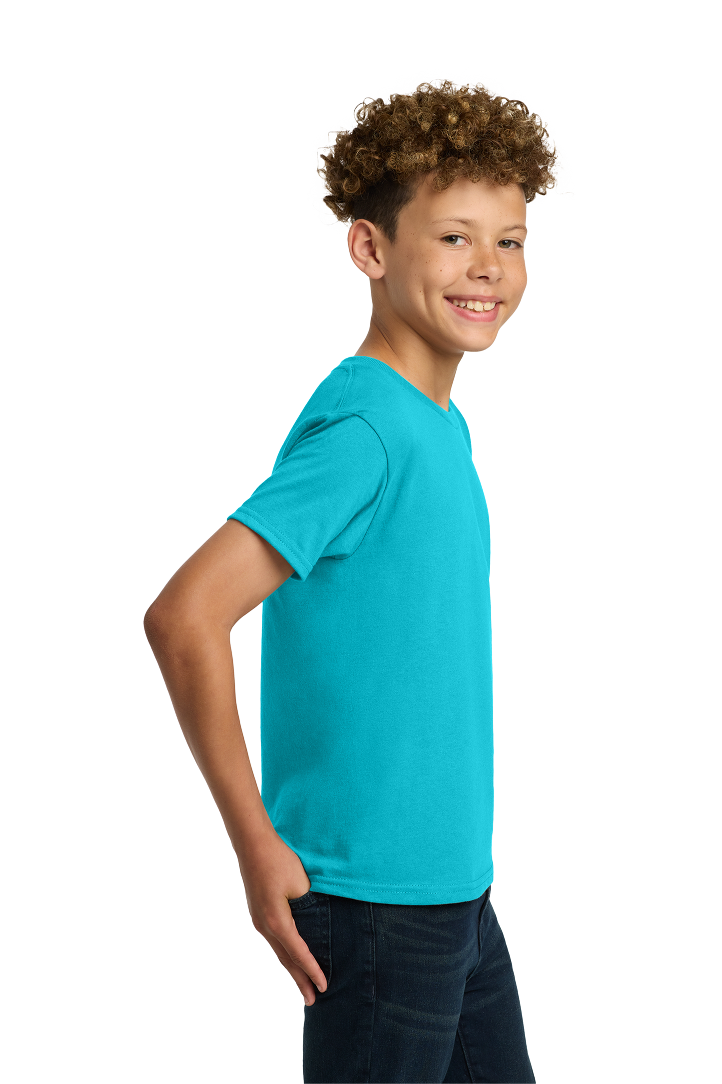 Gildan® - Youth Heavy Cotton™ 100% Cotton T-Shirt - Tropical Blue