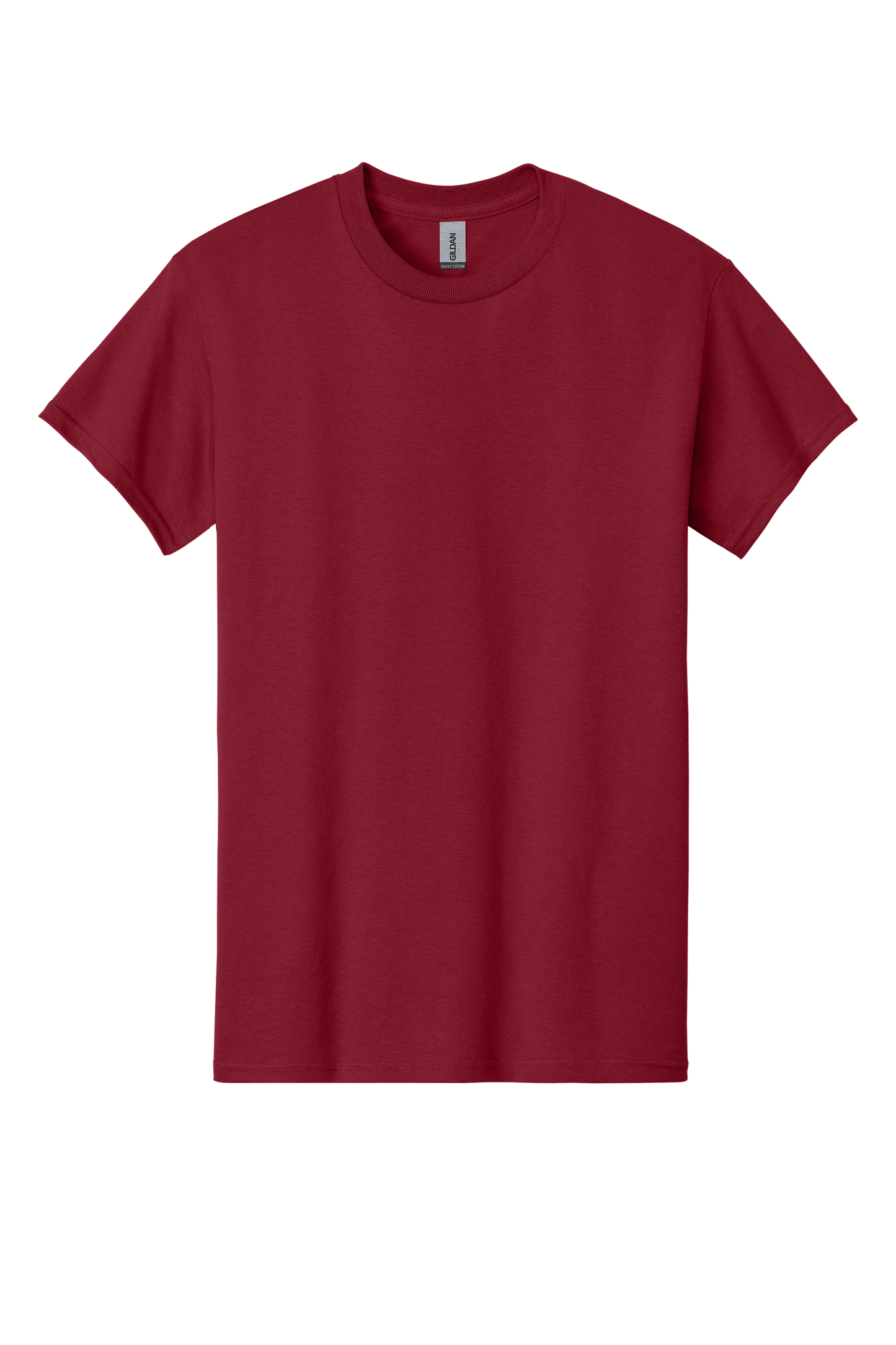 Gildan® - Heavy Cotton™ 100% Cotton T-Shirt - Antique Cherry Red