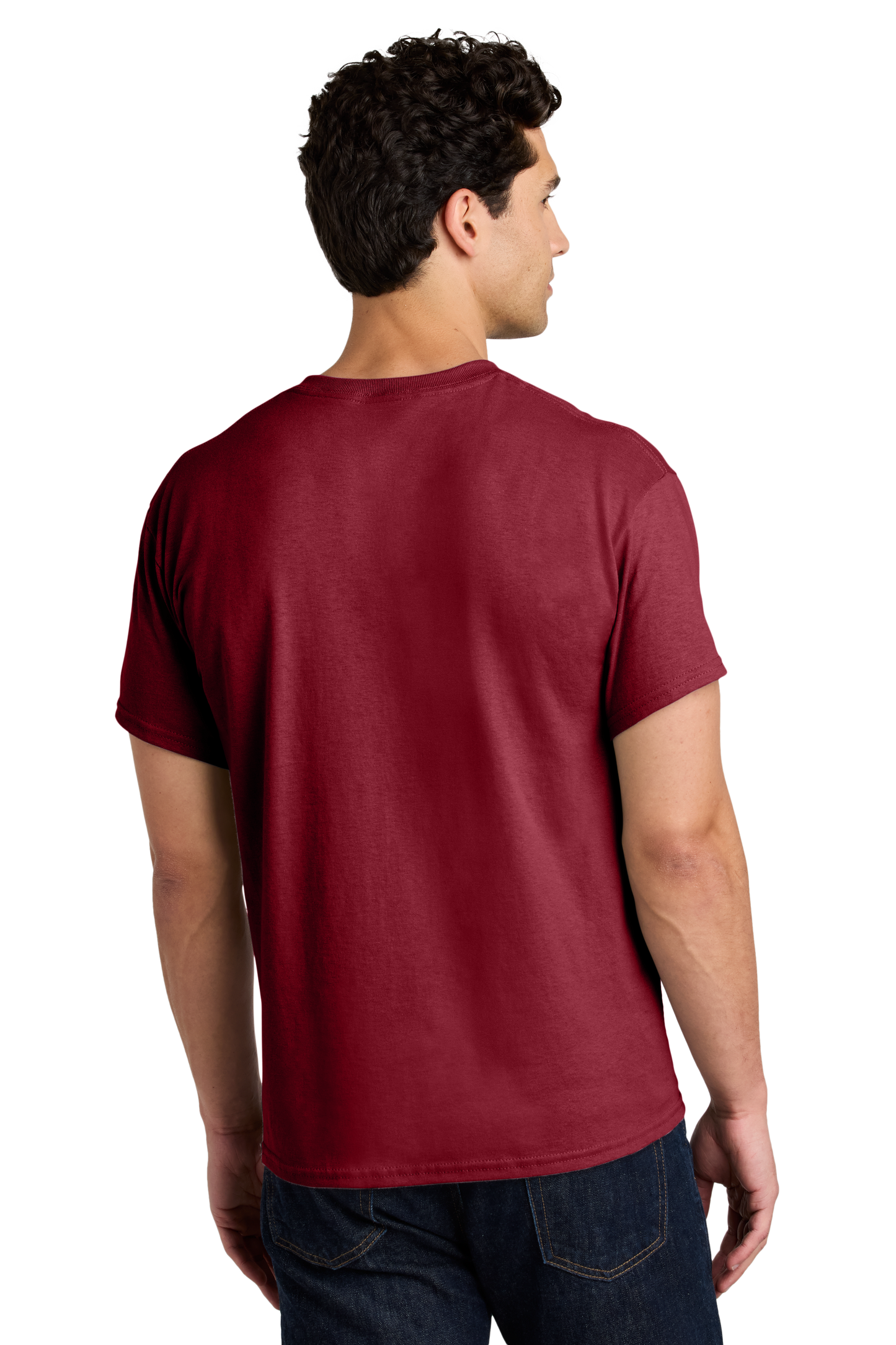Gildan® - Heavy Cotton™ 100% Cotton T-Shirt - Antique Cherry Red