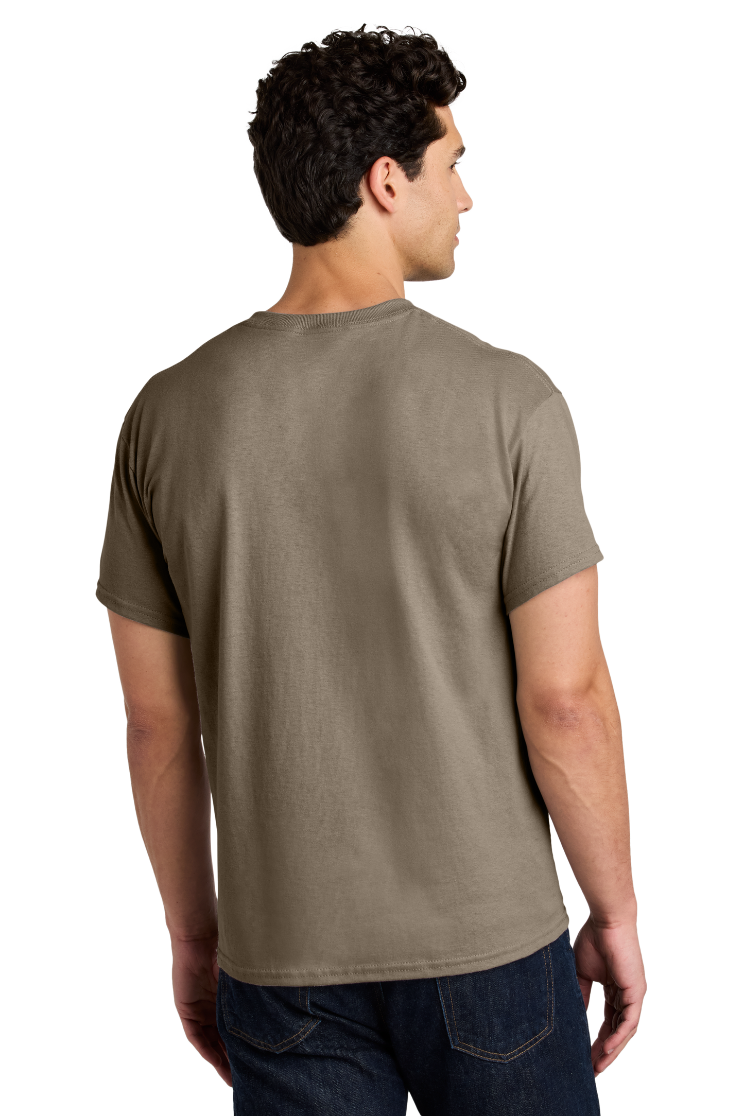 Gildan® - Heavy Cotton™ 100% Cotton T-Shirt - Brown Savana
