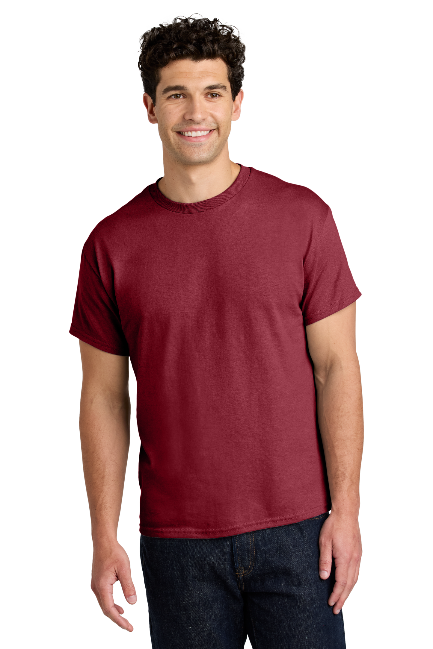 Gildan® - Heavy Cotton™ 100% Cotton T-Shirt - Cardinal Red