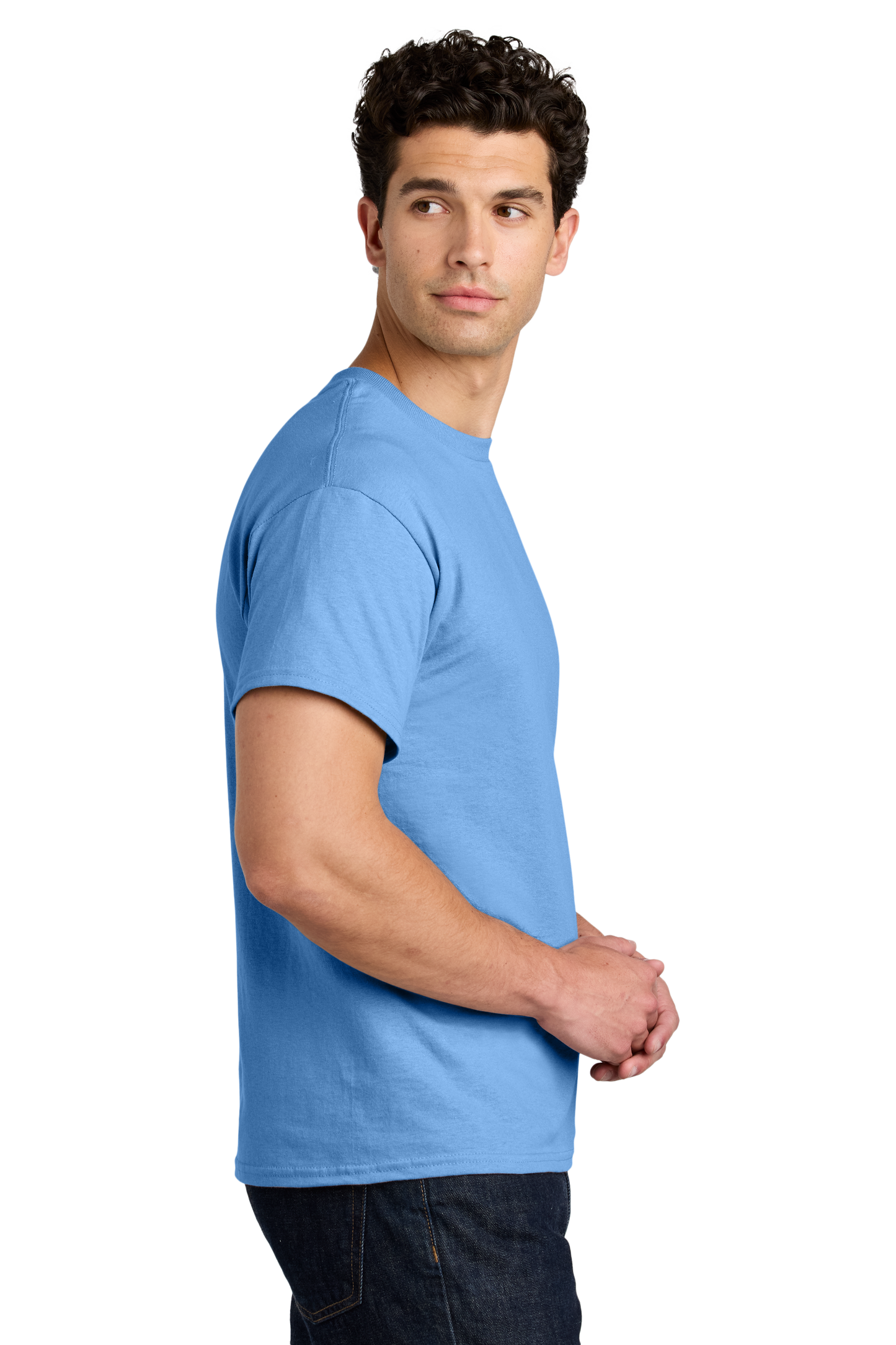 Gildan® - Heavy Cotton™ 100% Cotton T-Shirt - Carolina Blue