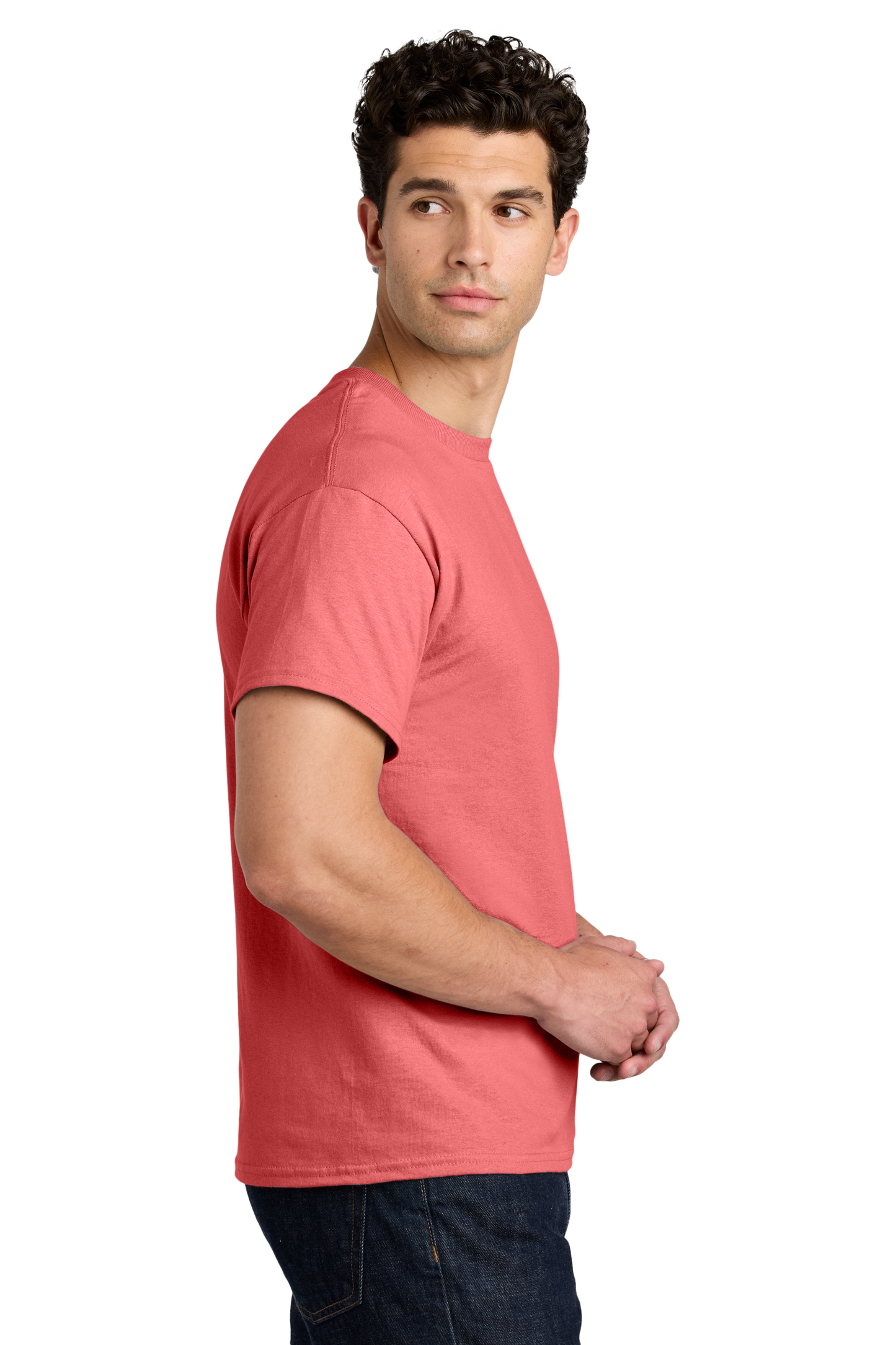 Gildan® - Heavy Cotton™ 100% Cotton T-Shirt - Coral Silk