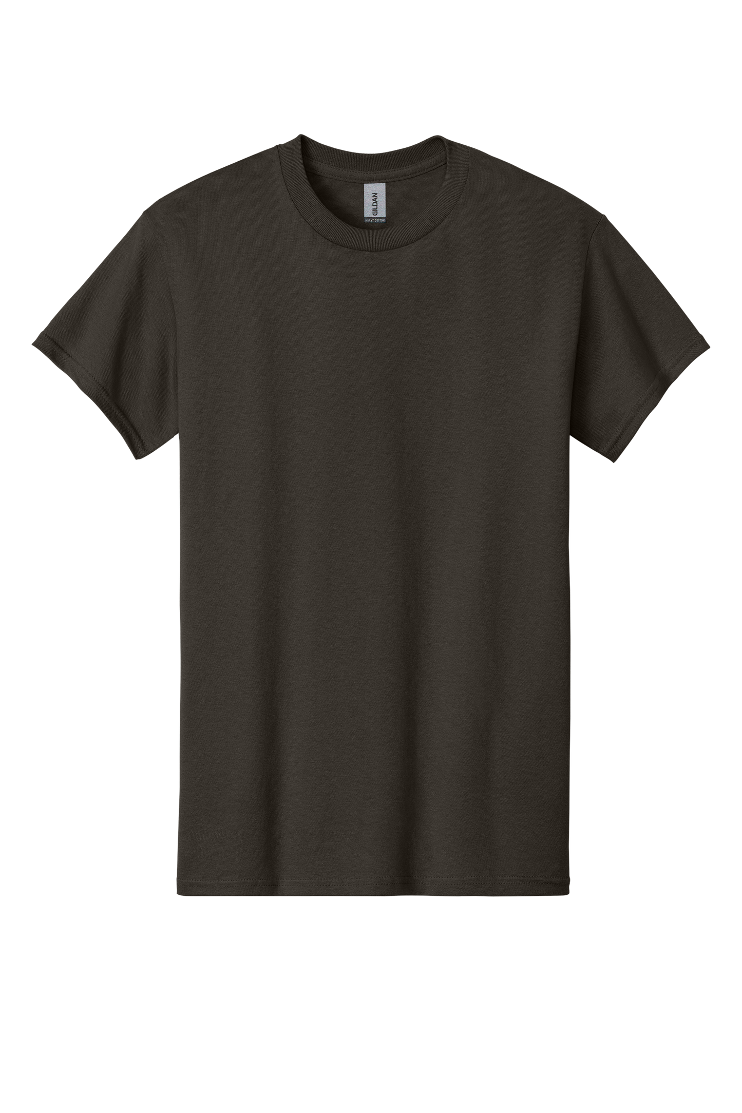 Gildan® - Heavy Cotton™ 100% Cotton T-Shirt - Dark Chocolate