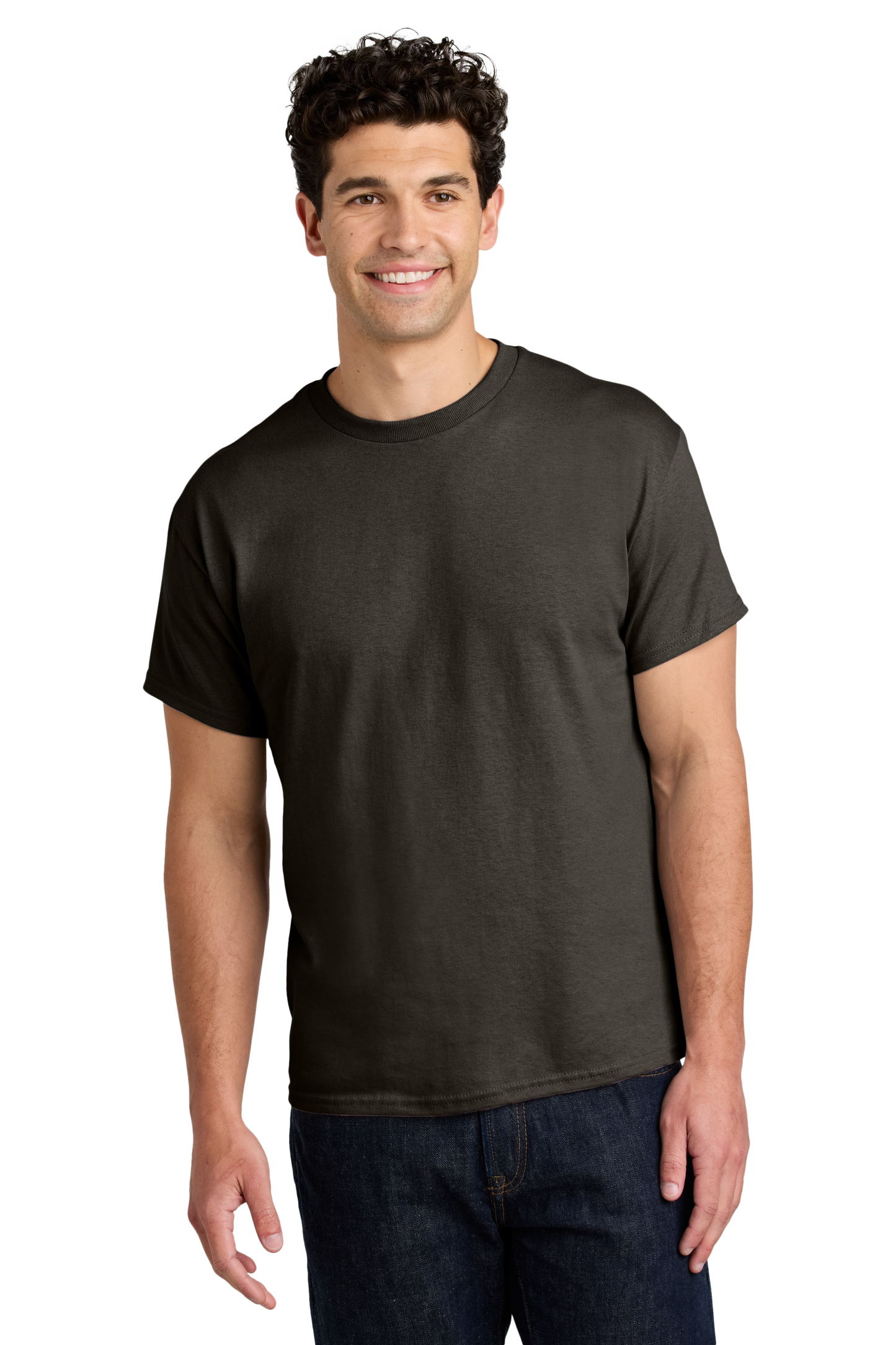 Gildan® - Heavy Cotton™ 100% Cotton T-Shirt - Dark Chocolate