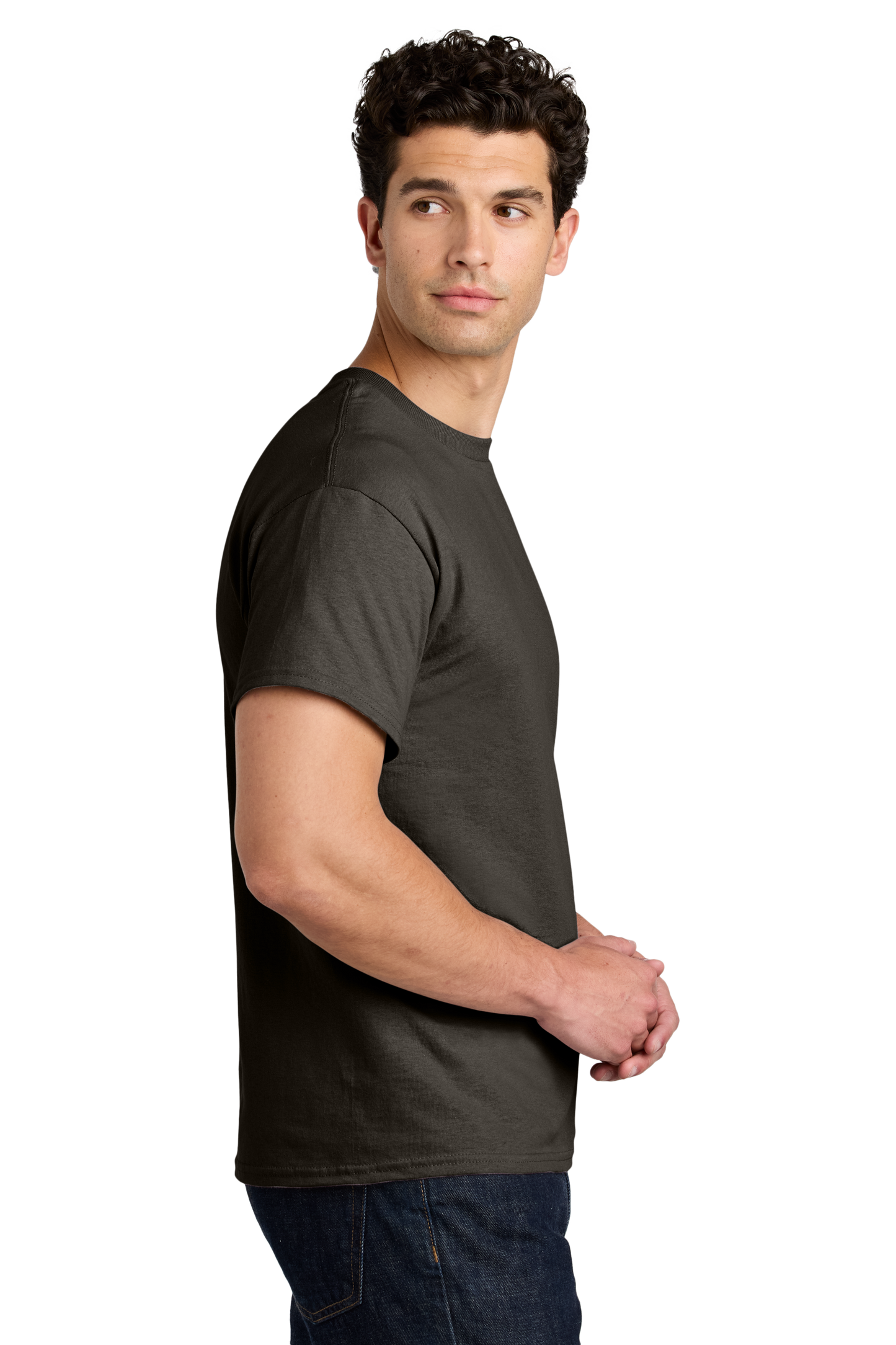Gildan® - Heavy Cotton™ 100% Cotton T-Shirt - Dark Chocolate