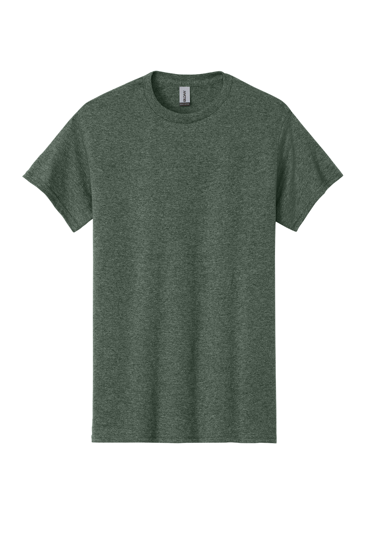 Gildan® - Heavy Cotton™ 100% Cotton T-Shirt - Heather Military Green
