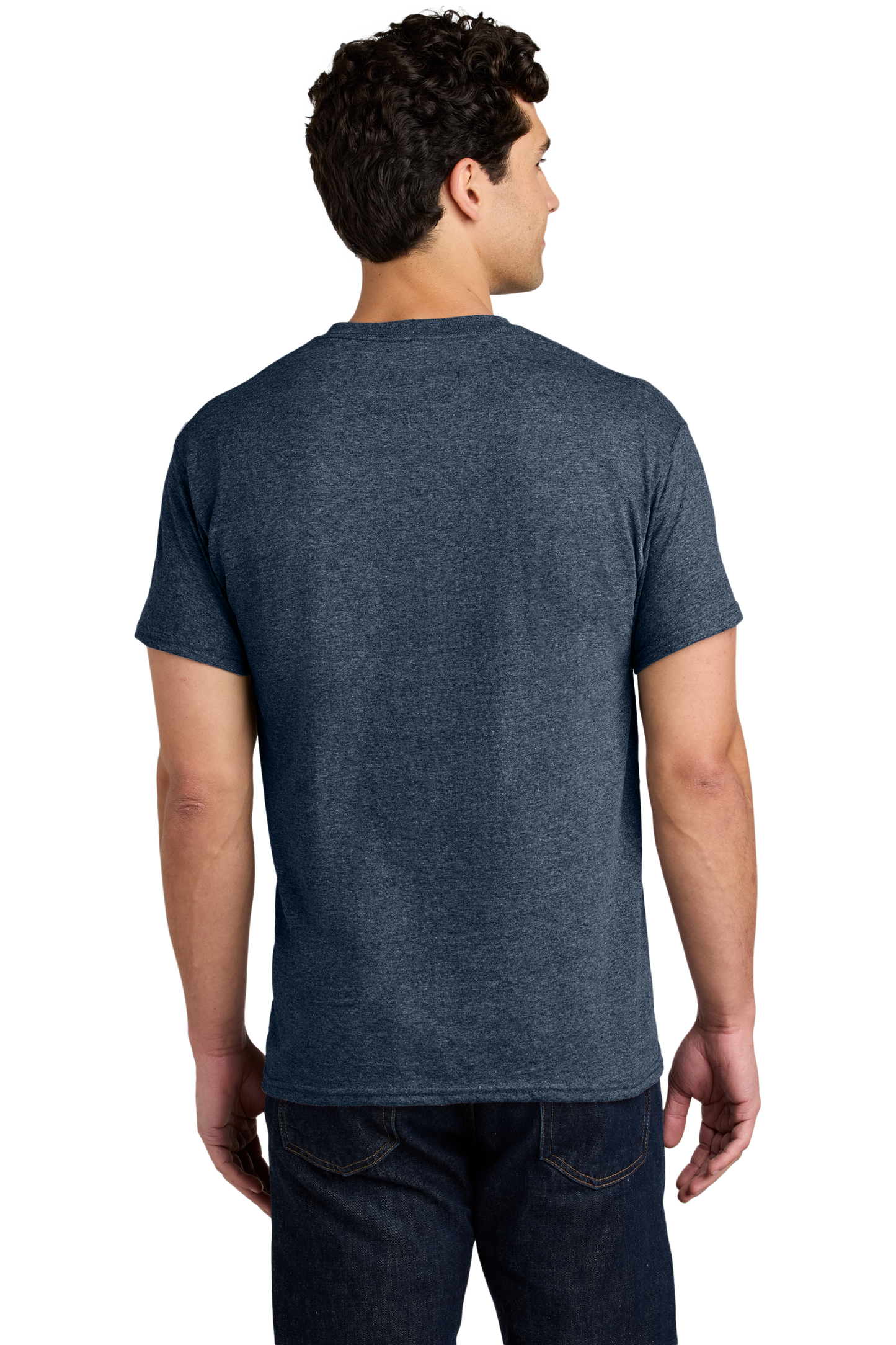 Gildan® - Heavy Cotton™ 100% Cotton T-Shirt - Heather Navy