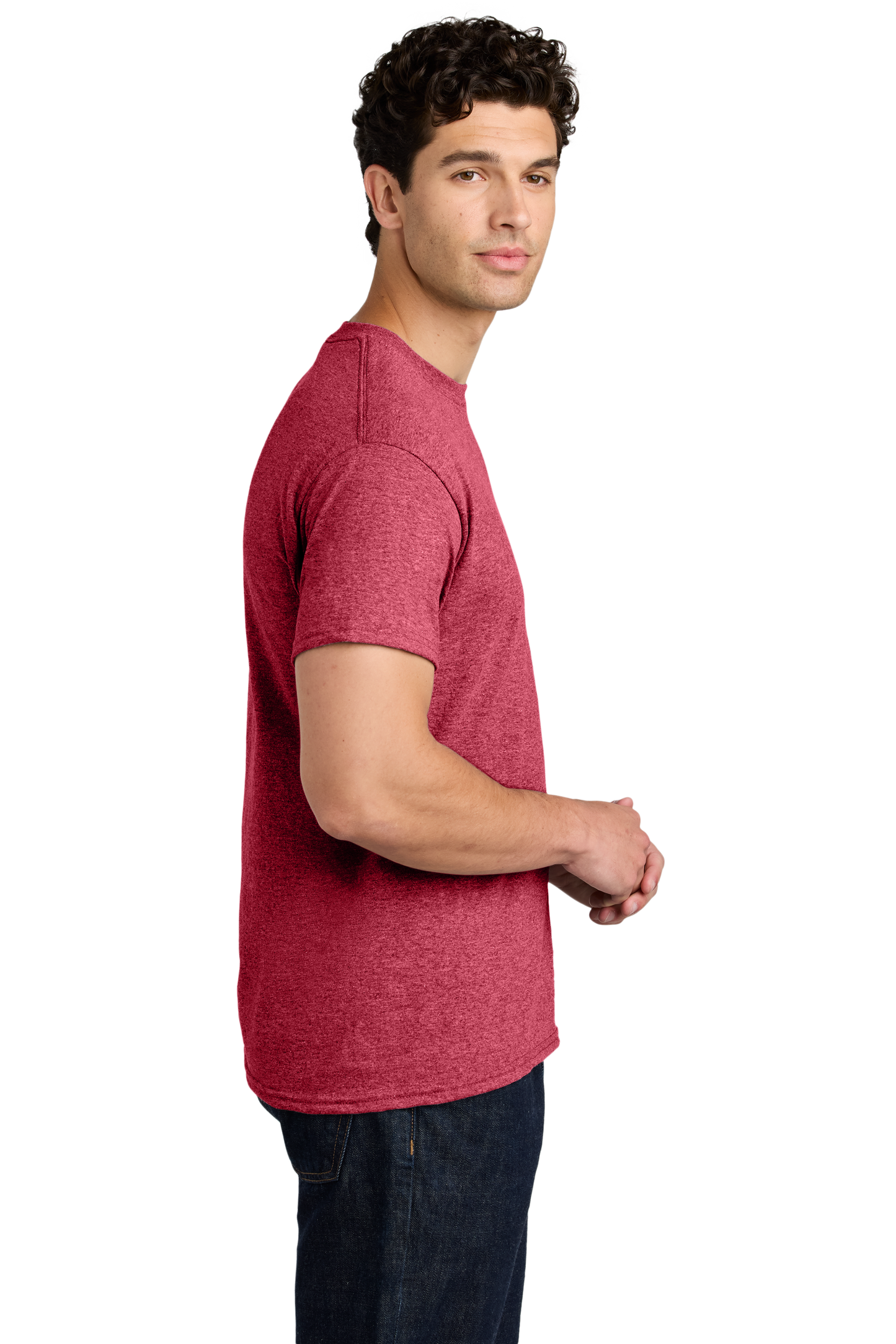 Gildan® - Heavy Cotton™ 100% Cotton T-Shirt - Heather Red