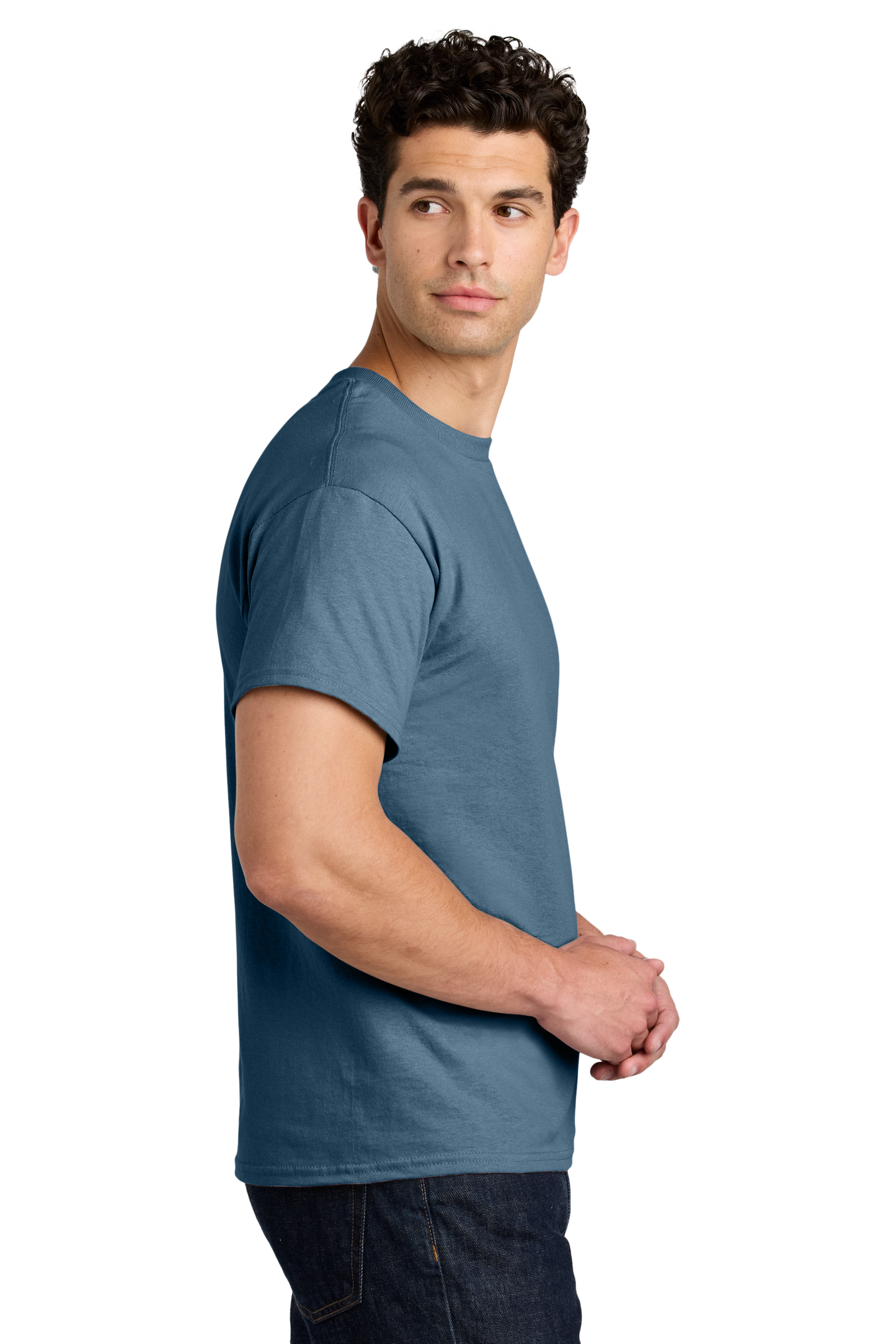 Gildan® - Heavy Cotton™ 100% Cotton T-Shirt - Indigo Blue