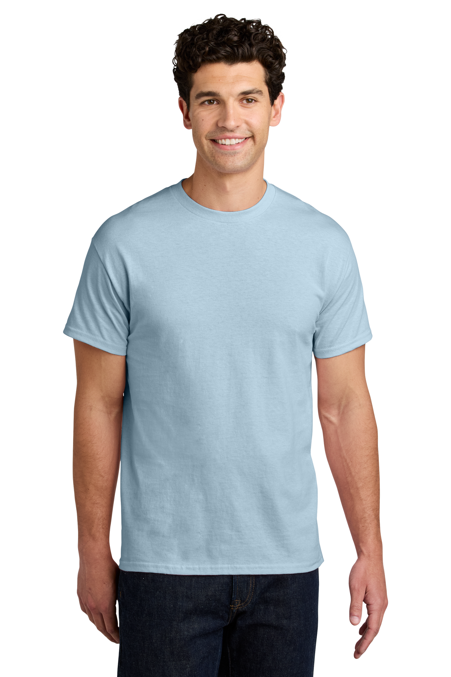 Gildan® - Heavy Cotton™ 100% Cotton T-Shirt - Light Blue
